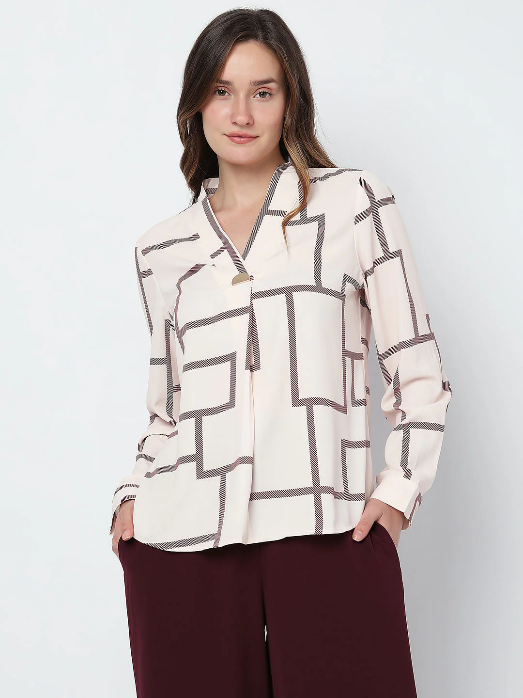 Pink Printed Top - Image 2