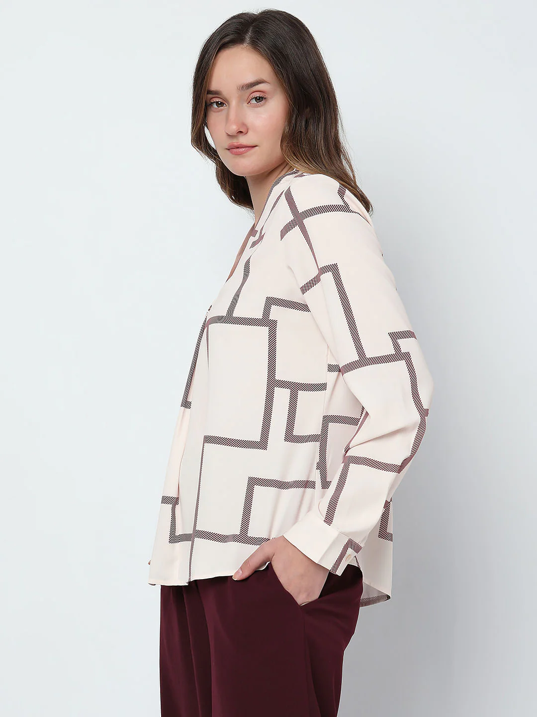 Pink Printed Top - Image 3