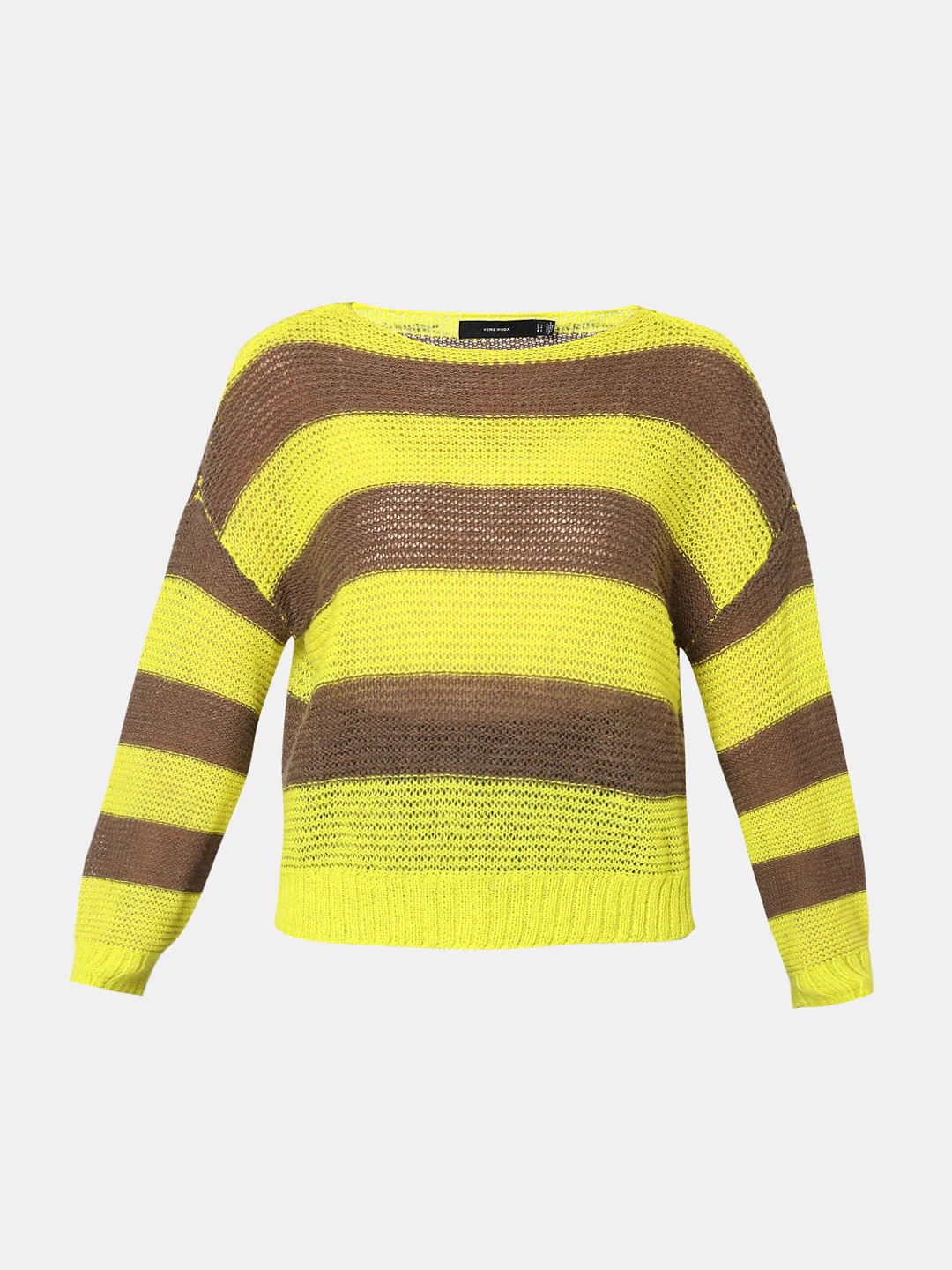 Green Striped Boatneck Pullover - Image 7
