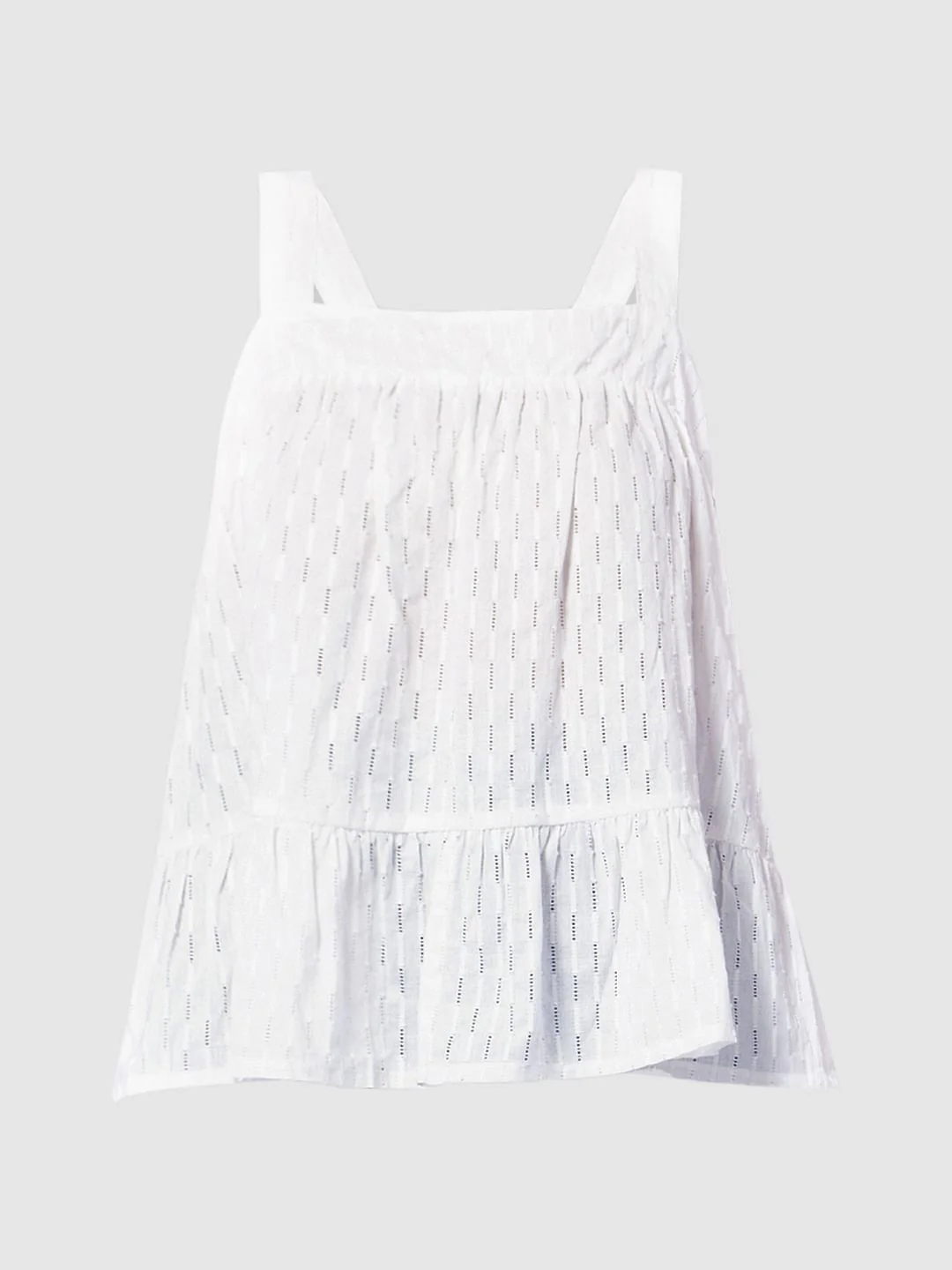 White Flared Top - Image 6
