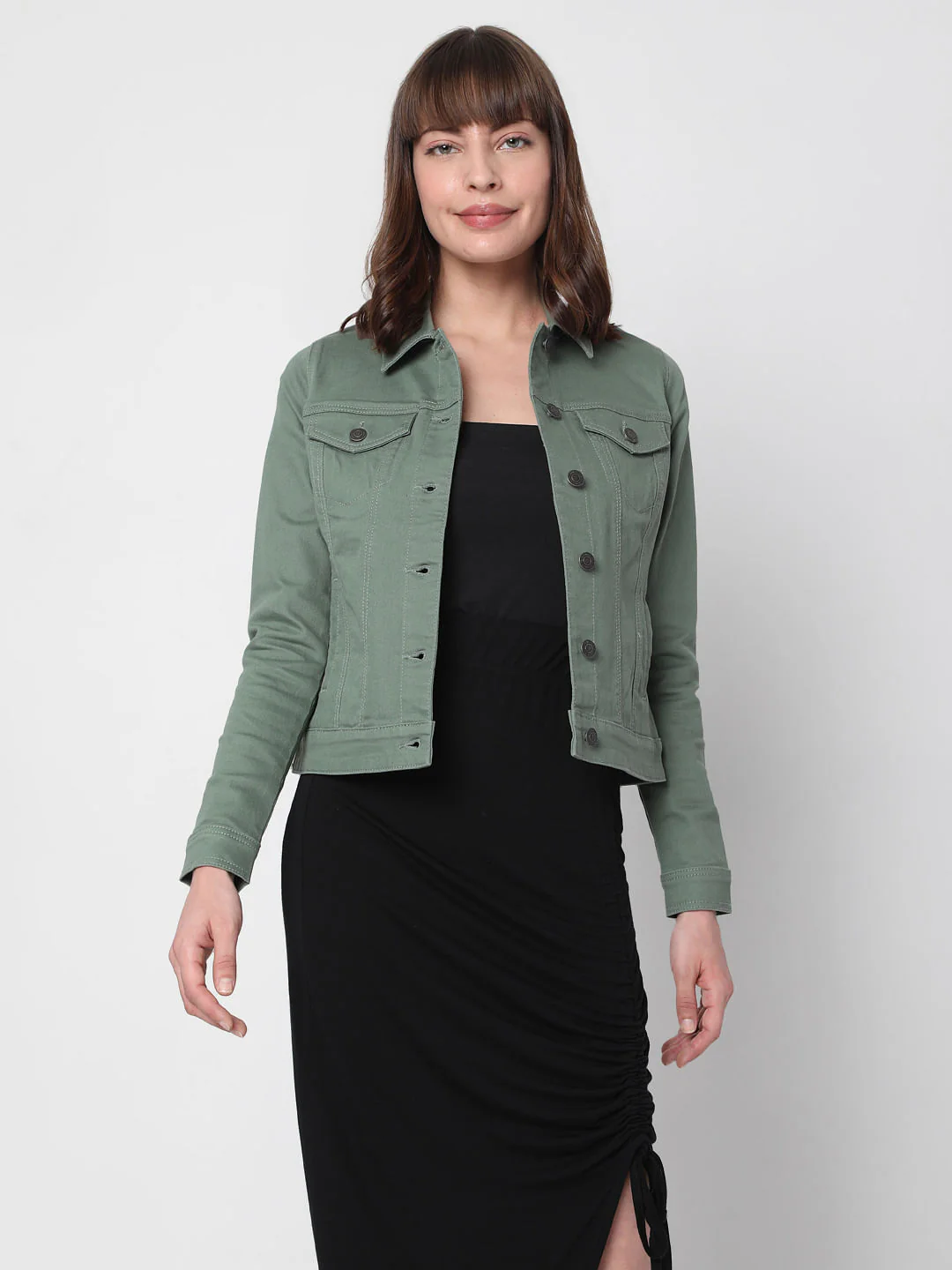 Green Twill Jacket - Image 2