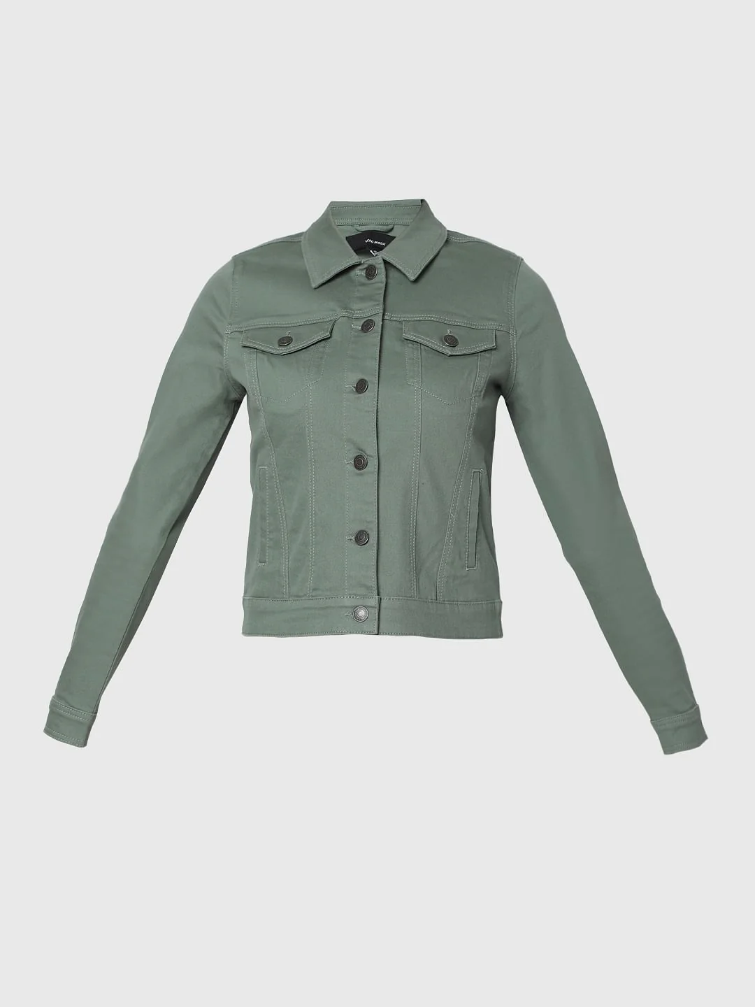 Green Twill Jacket - Image 7