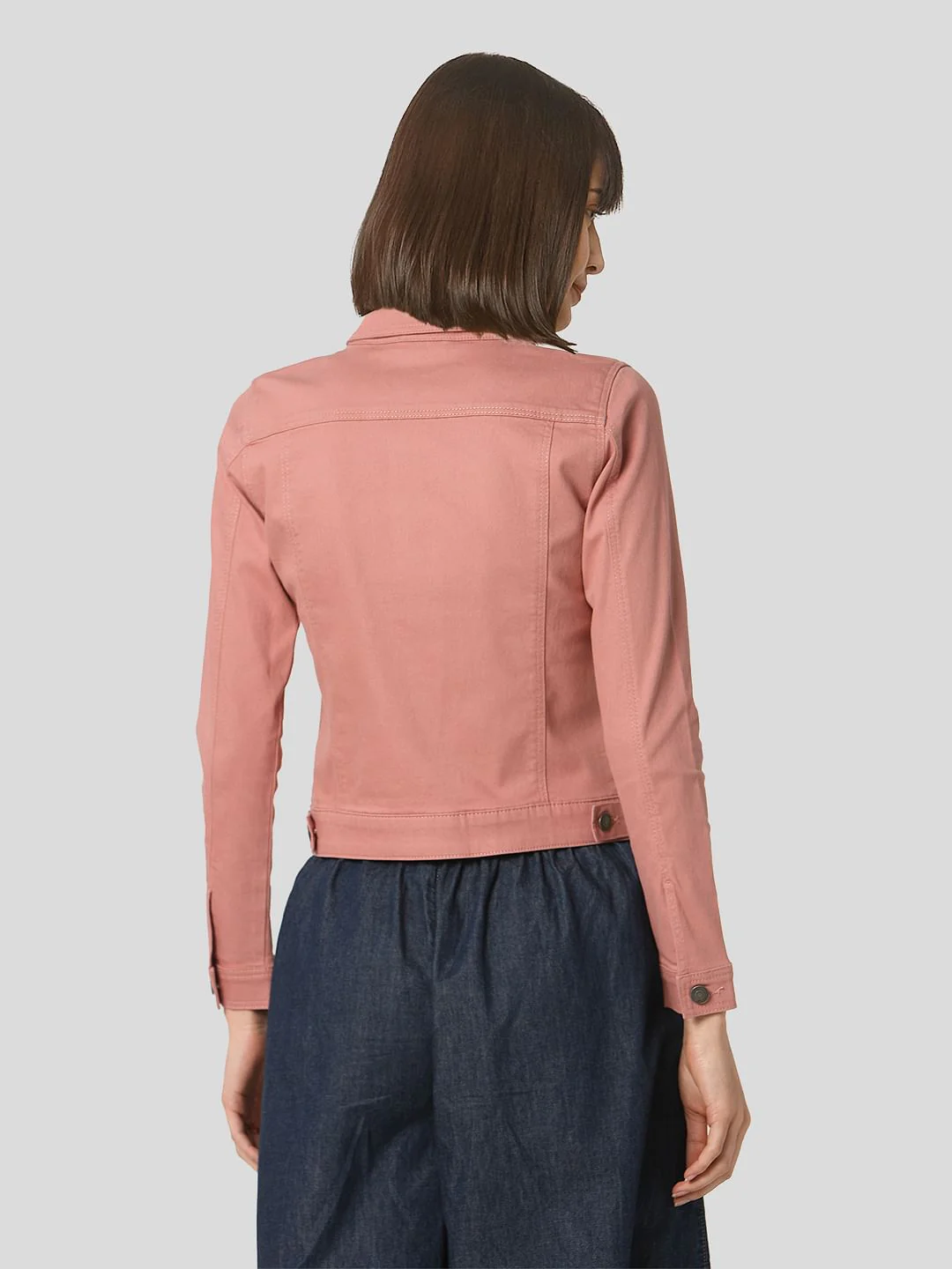 Pink Denim Jacket - Image 4