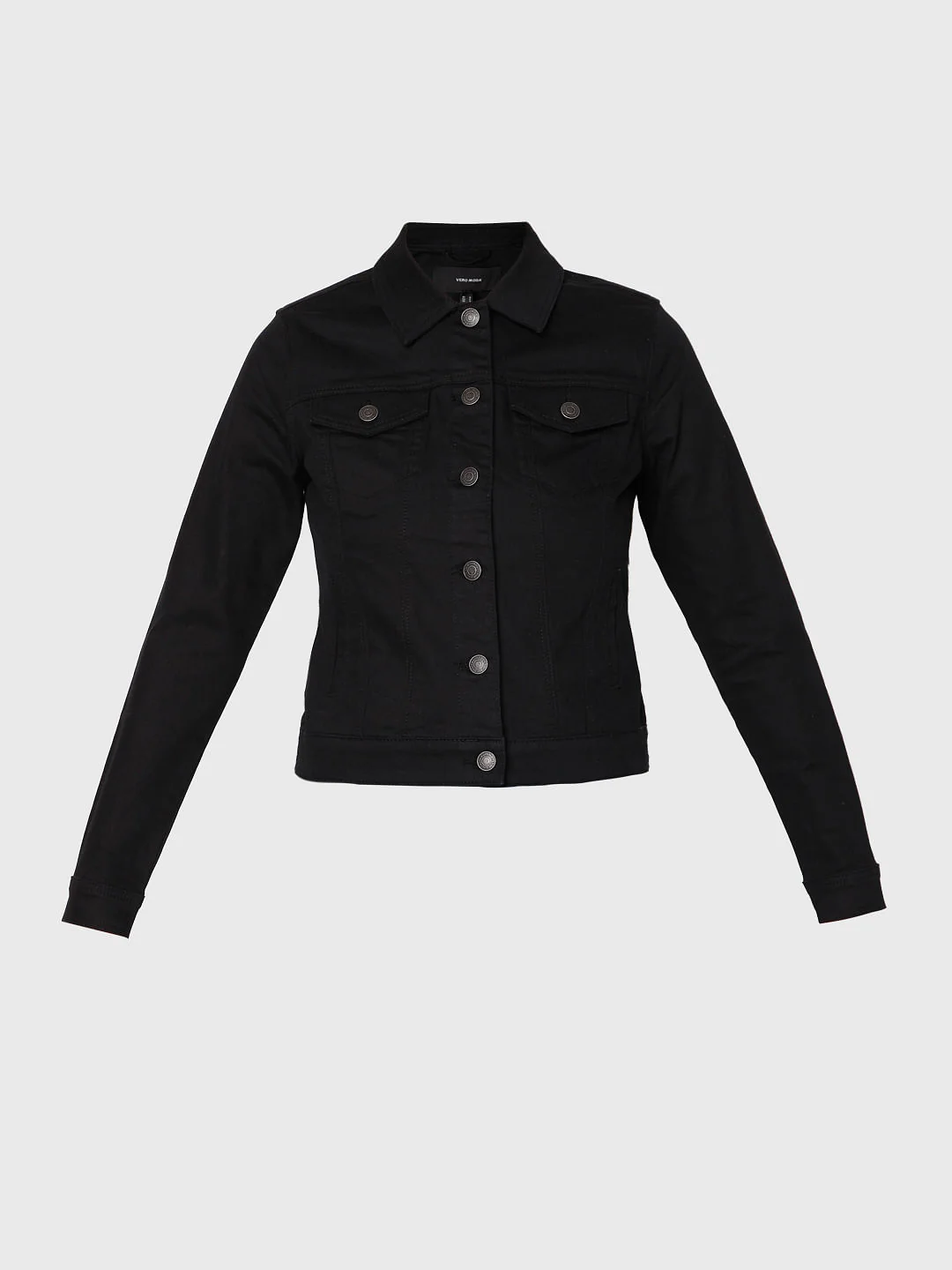 Black Denim Jacket - Image 7