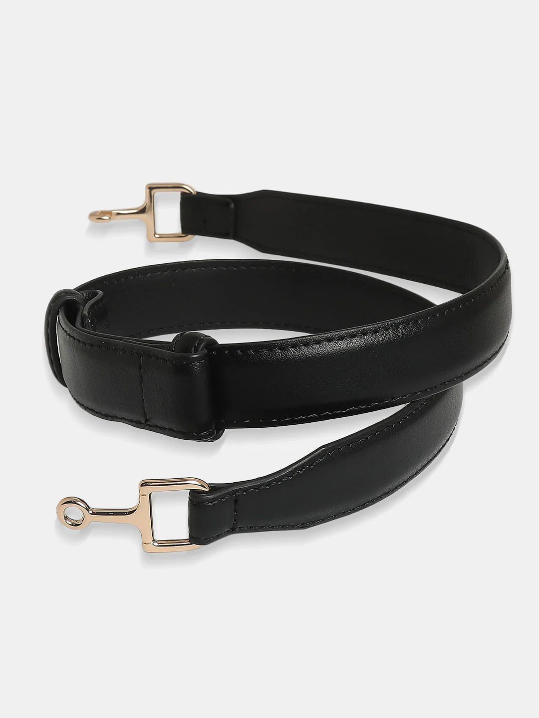 Black Pu Waist Belt - Image 4