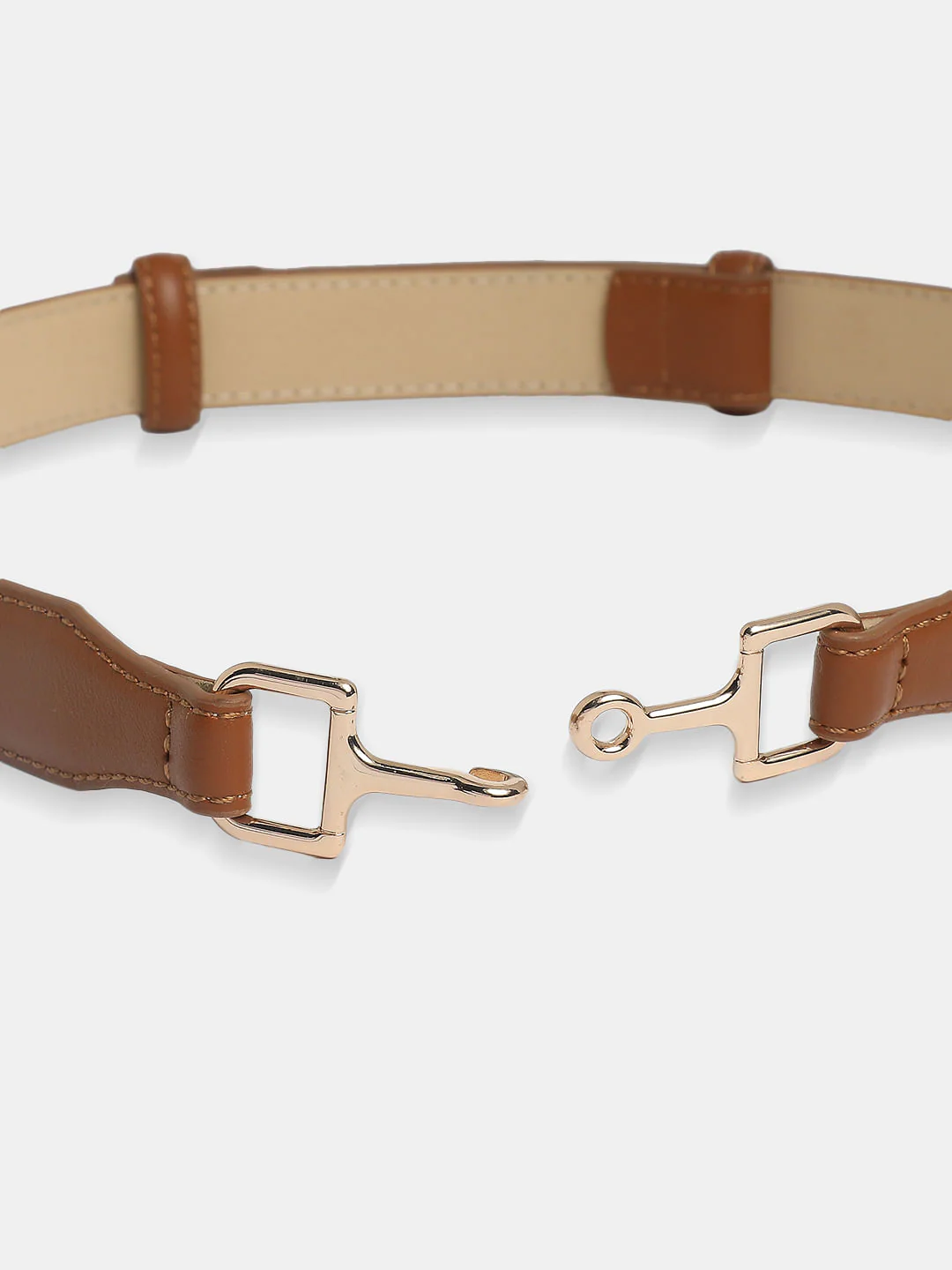 Brown Pu Waist Belt - Image 3