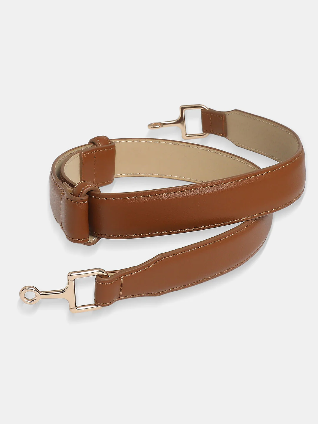 Brown Pu Waist Belt - Image 4