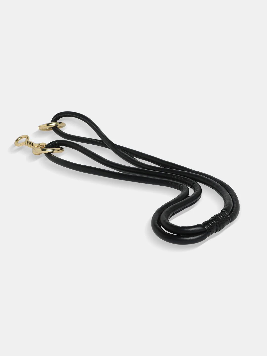 Black Twisted Cord Dress Belt - Image 3