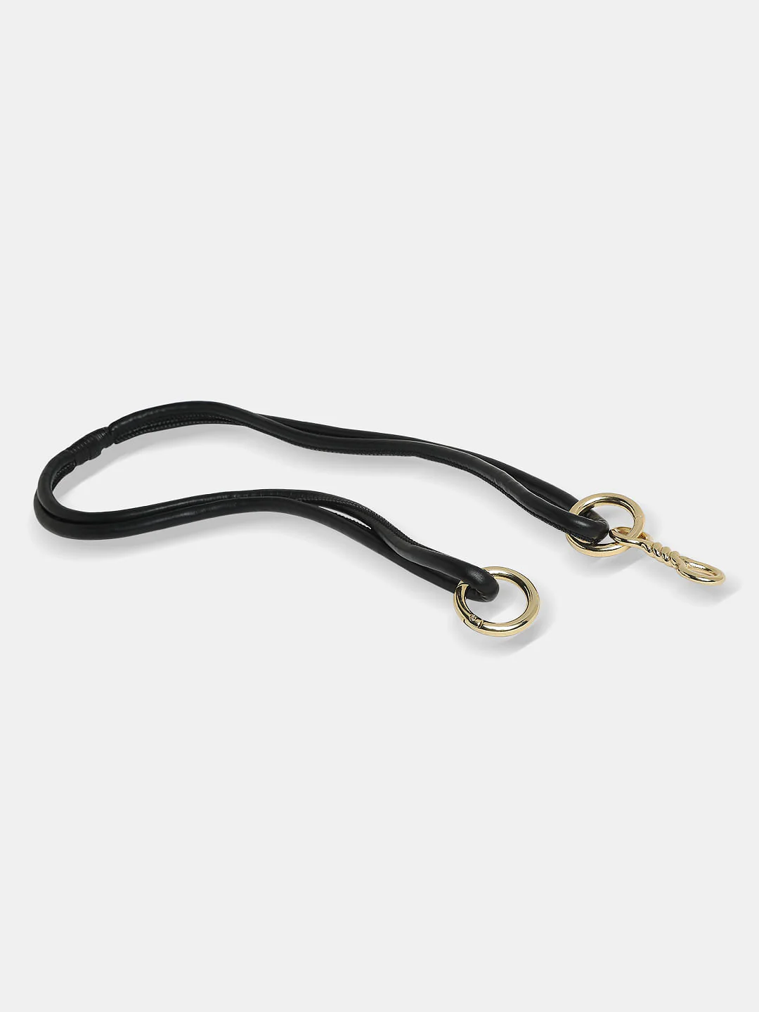 Black Twisted Cord Dress Belt - Image 4