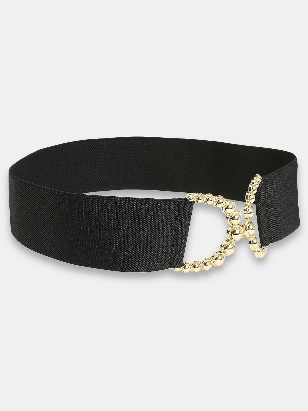 Black Wide Waist Belt - Image 3