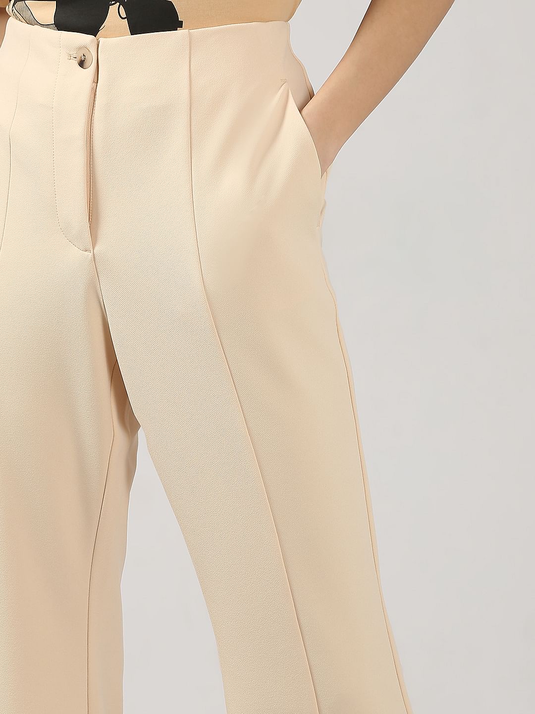 Beige Flared Pants - Image 6