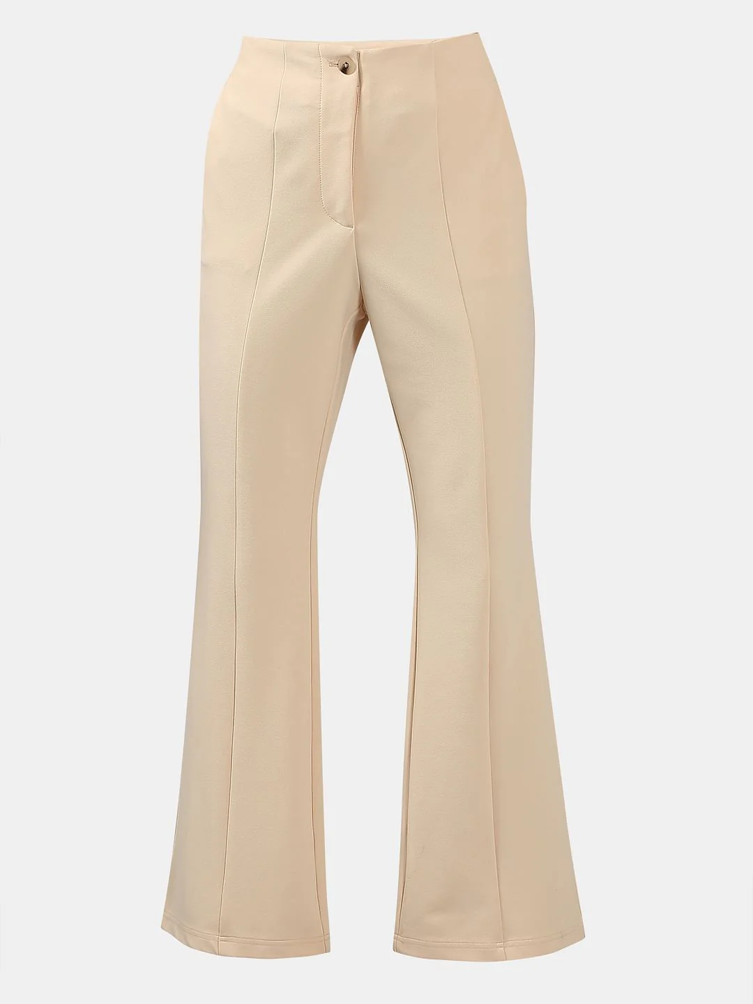 Beige Flared Pants - Image 7