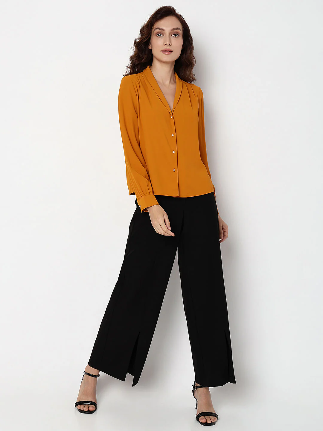 Mustard Full Sleeves Top - Image 5