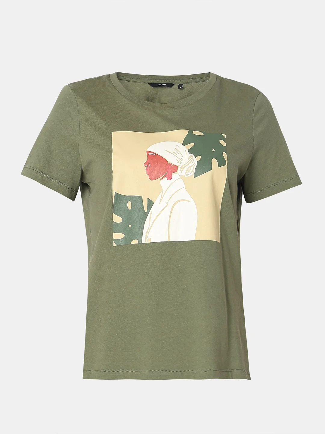 Green Graphic Print T-Shirt - Image 7
