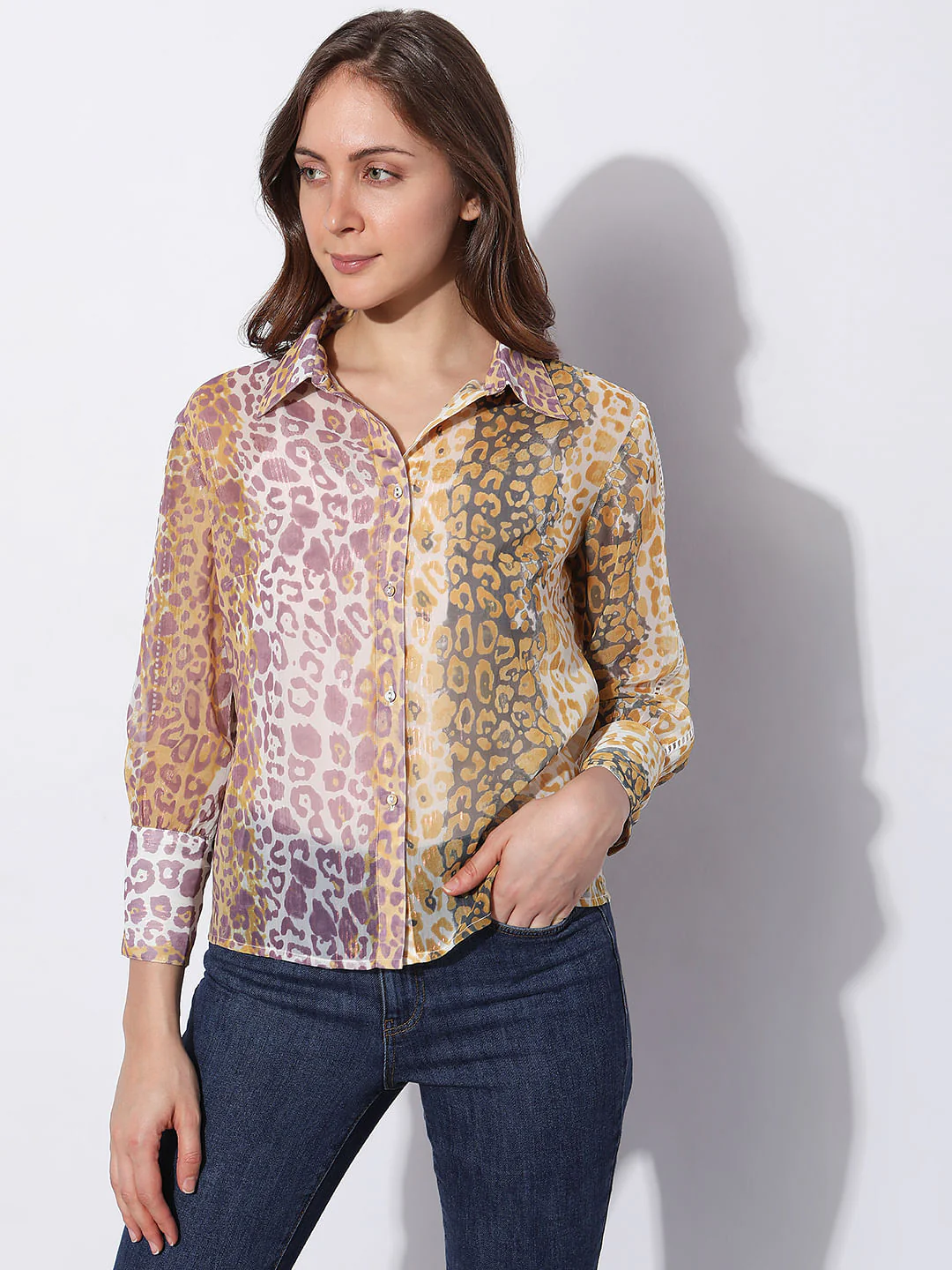Multi-Coloured Animal Print Shirt - Image 2