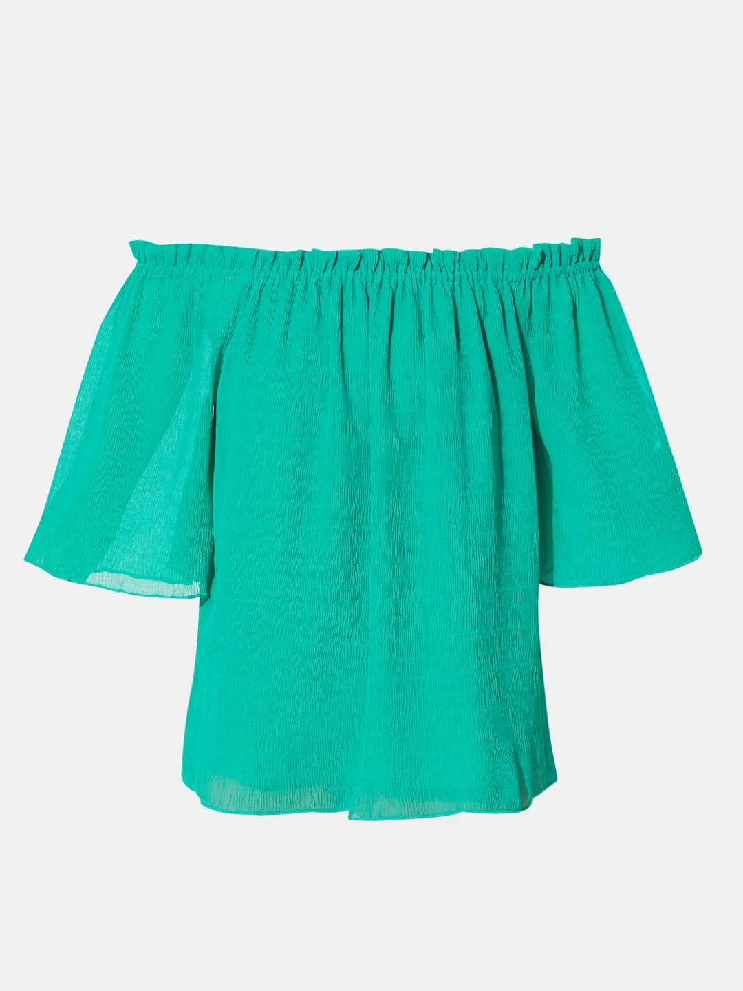 Green Off-Shoulder Top - Image 7