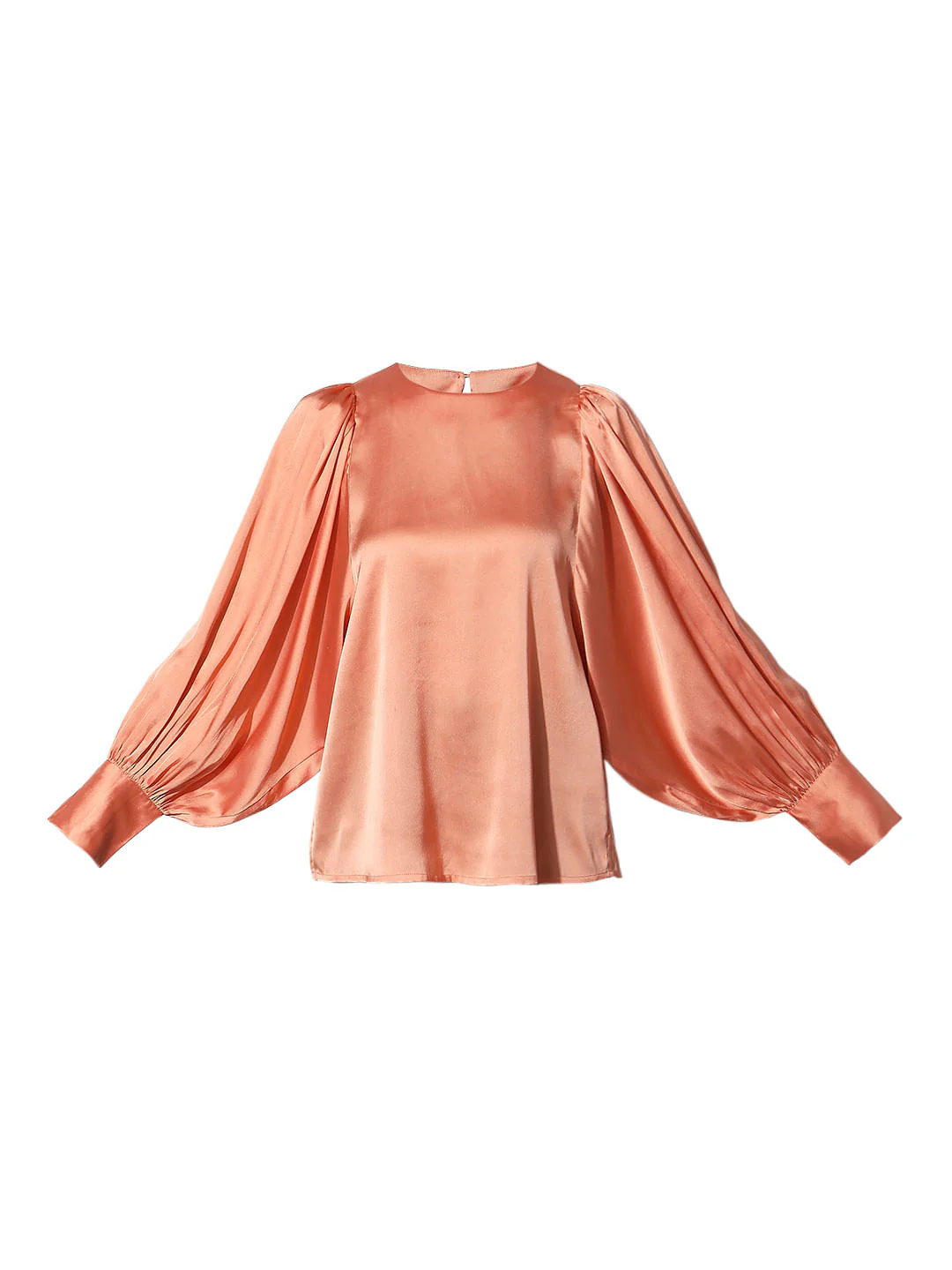 Orange Batwing Sleeves Top - Image 7