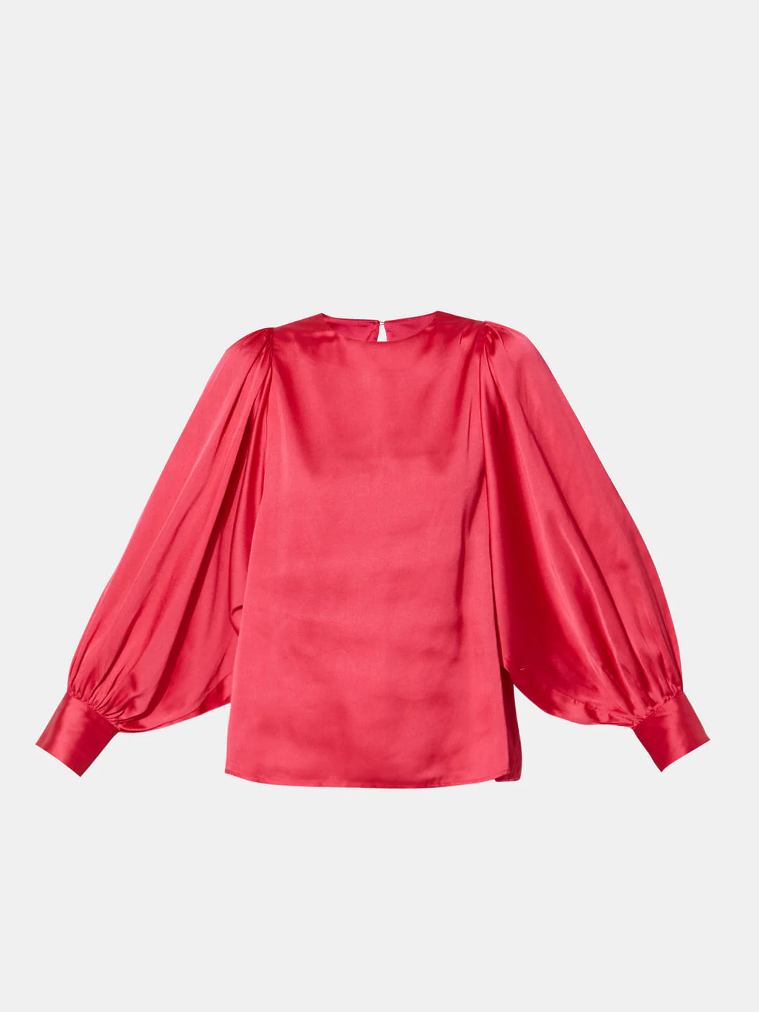 Magenta Batwing Sleeves Top - Image 7