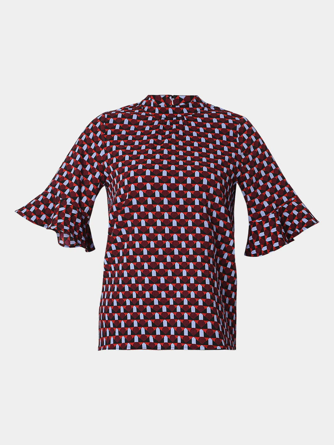 Red Printed Top - Image 7