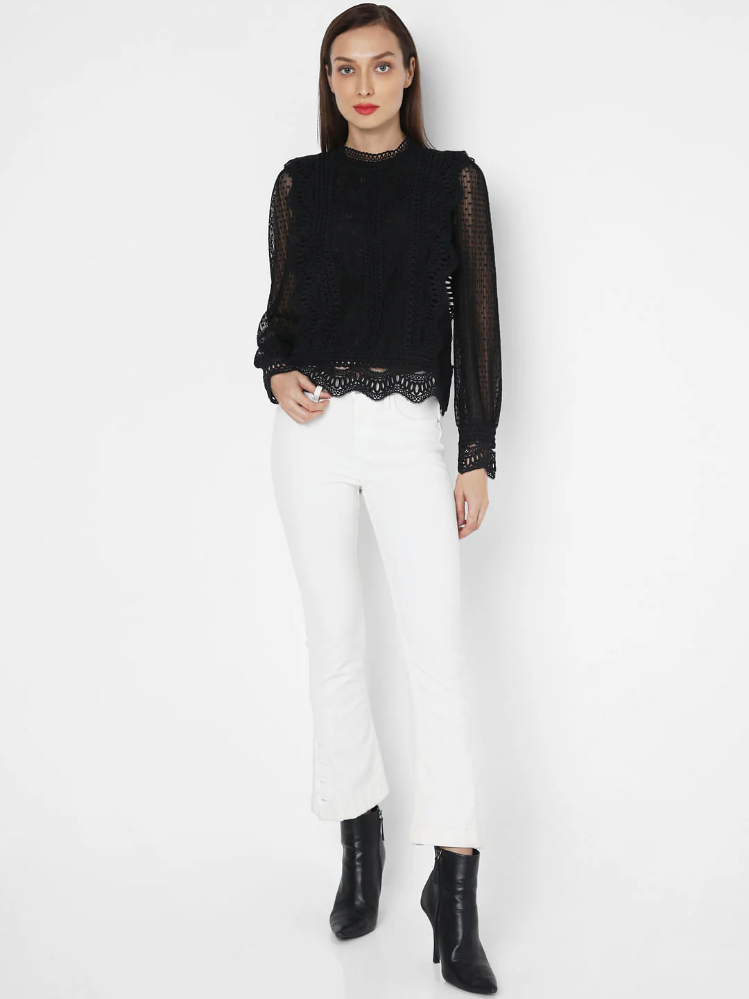 Black Lace Top - Image 5