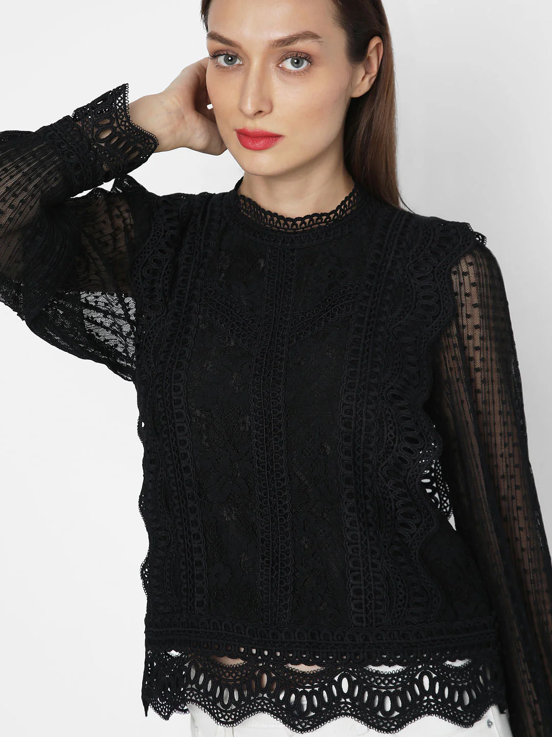 Black Lace Top - Image 6