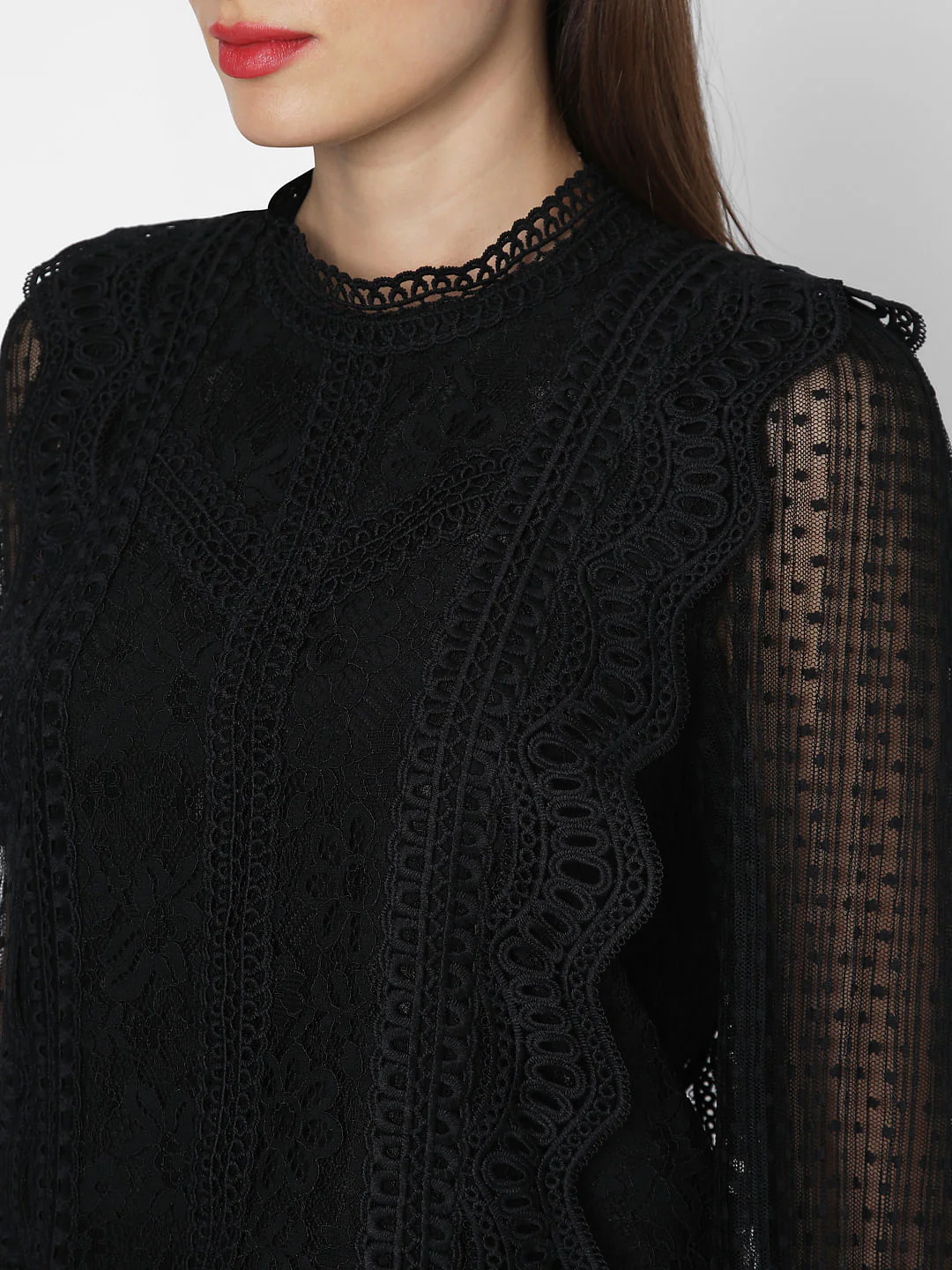 Black Lace Top - Image 8