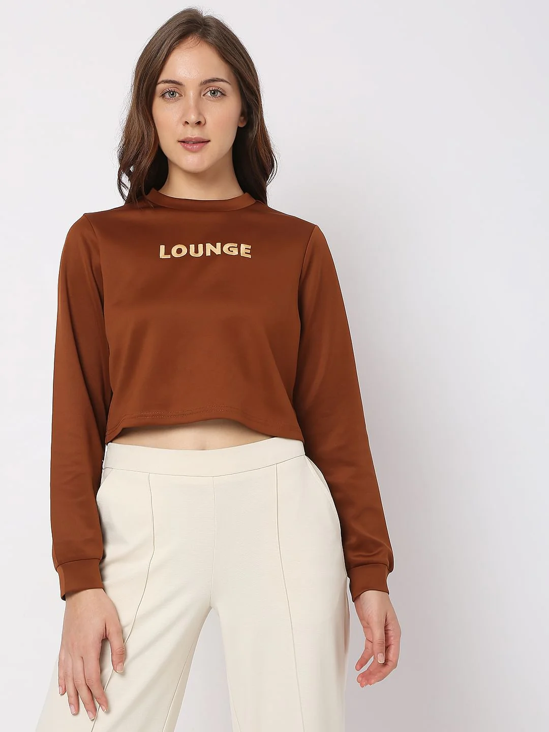 Dark Brown Sweatshirt - Image 2