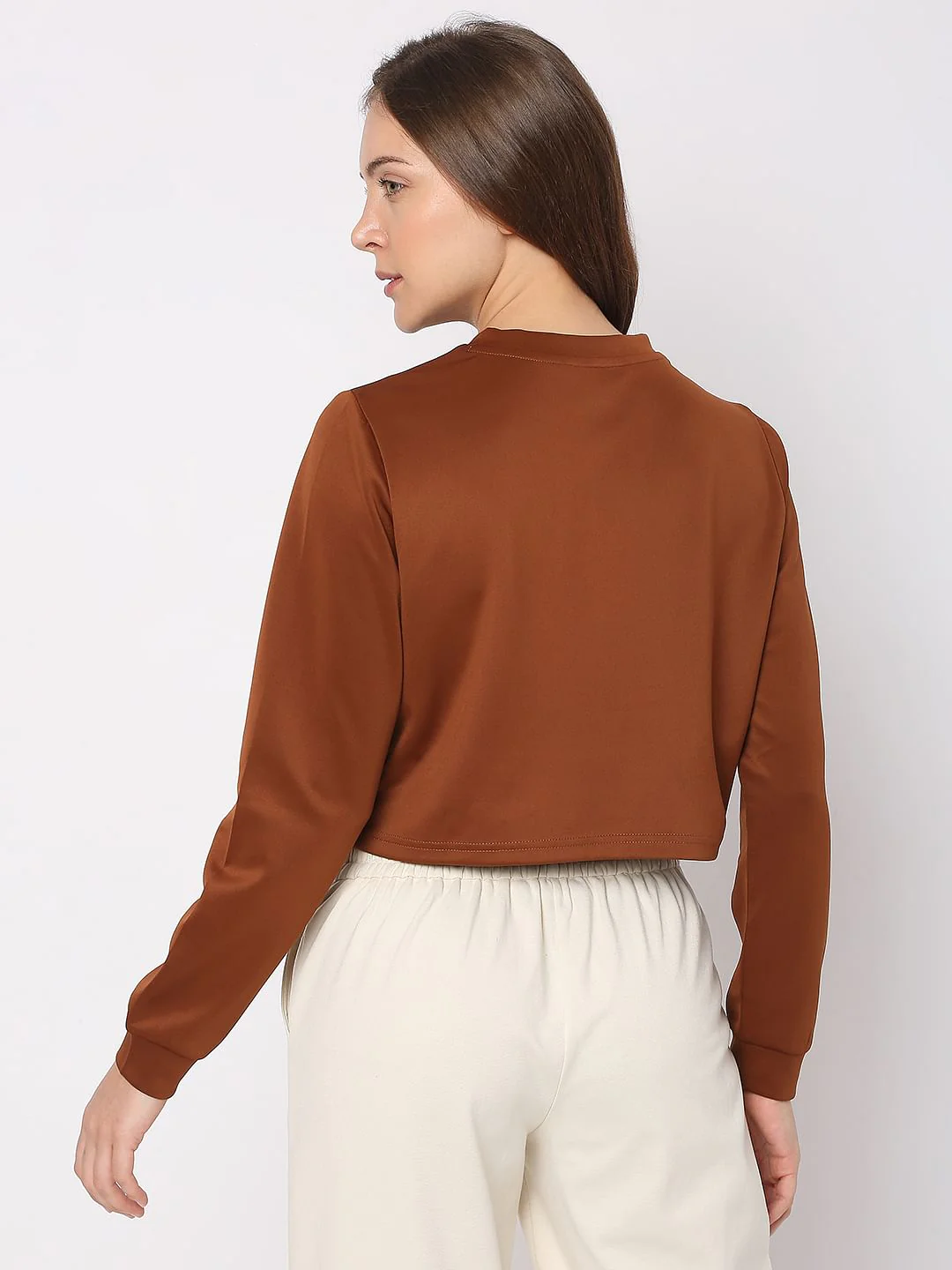 Dark Brown Sweatshirt - Image 4