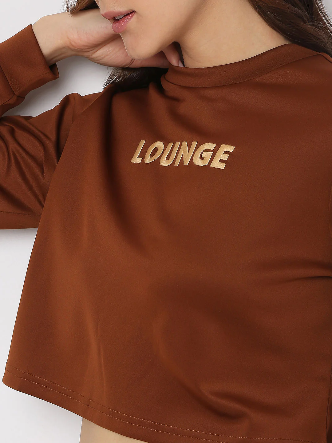 Dark Brown Sweatshirt - Image 6