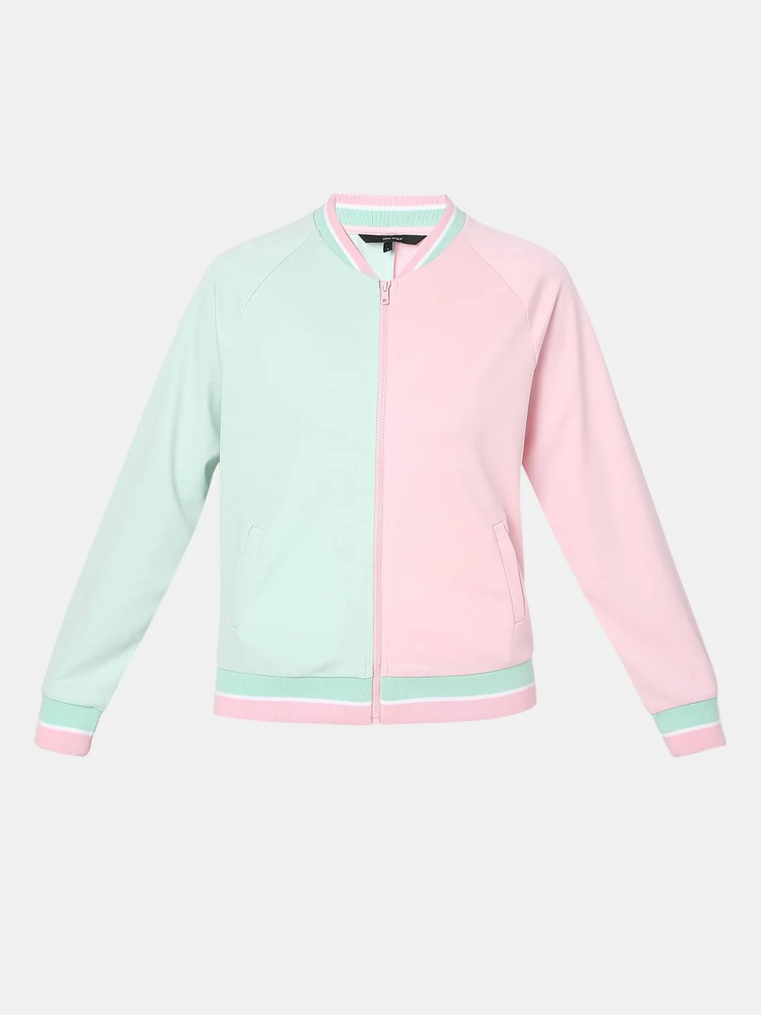 Pink Colourblocked Co-Ord Sweatshirt - Image 7
