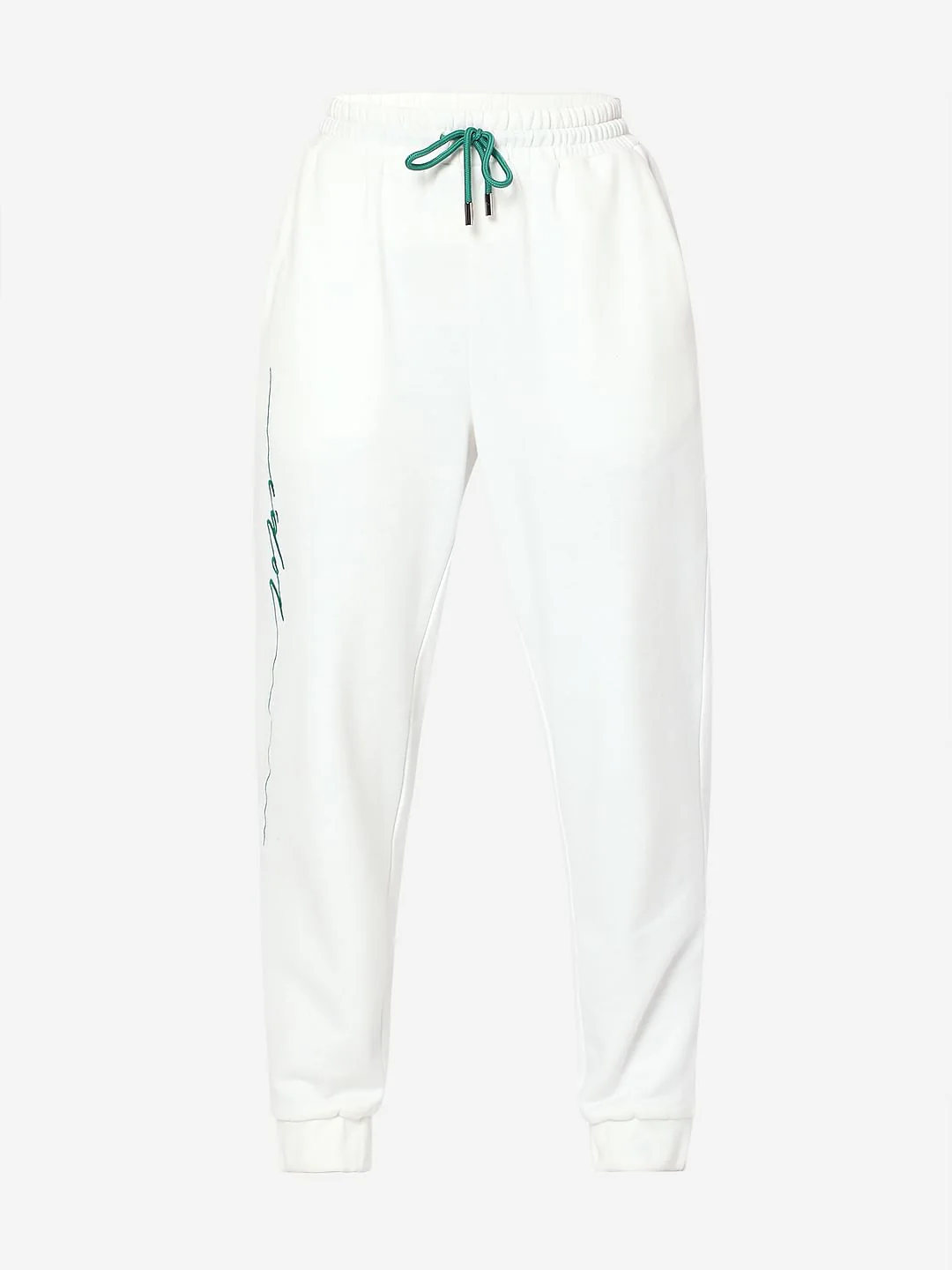 White High Rise Co-Ord Set Sweatpants - Image 7