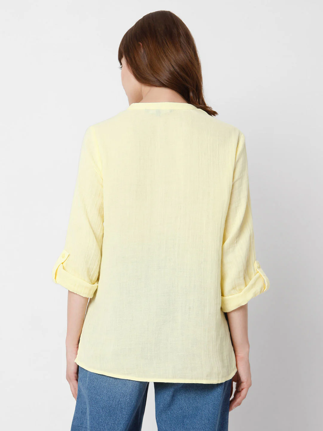 Yellow Organic Cotton Shirt - Image 4
