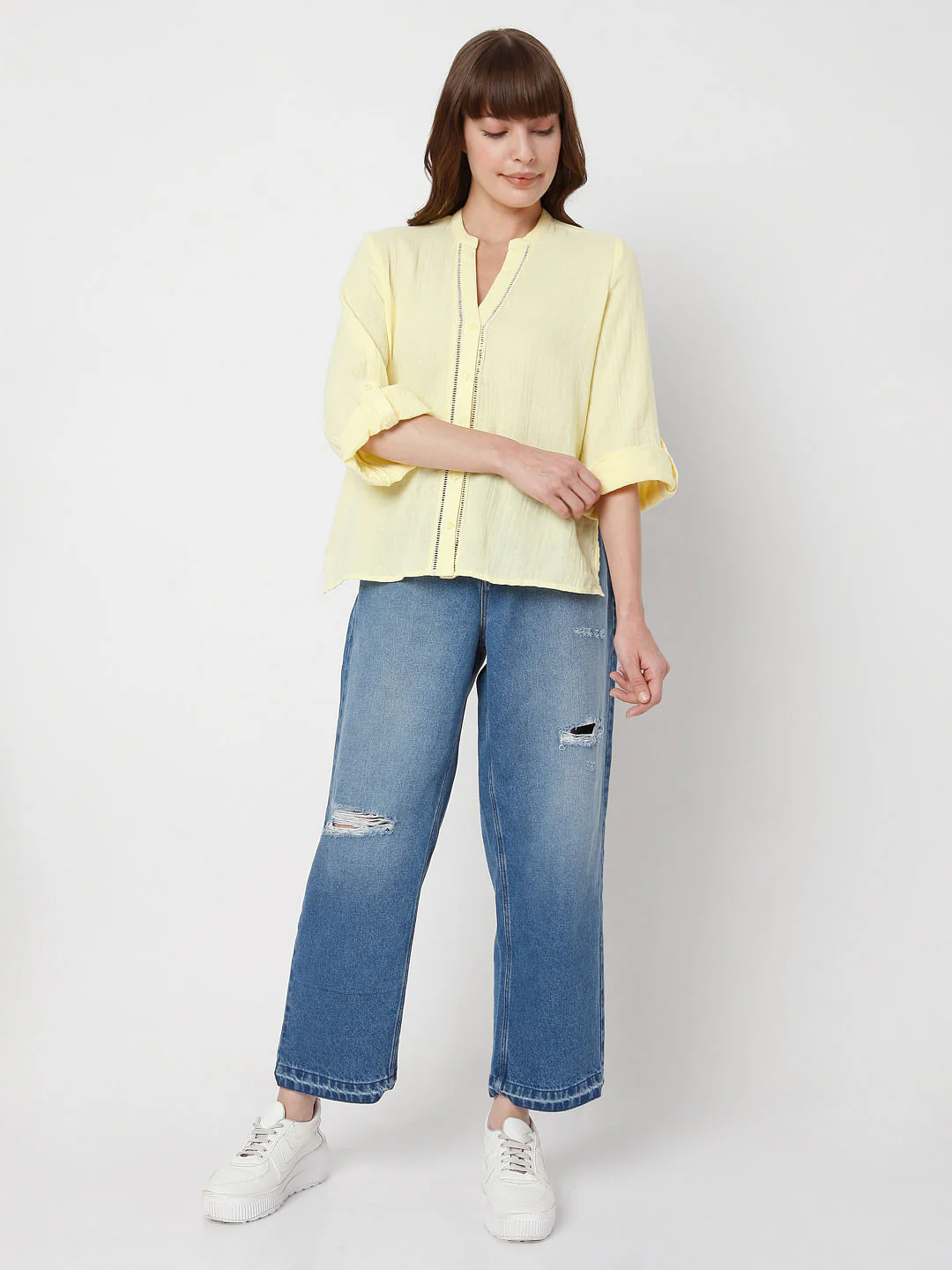 Yellow Organic Cotton Shirt - Image 5