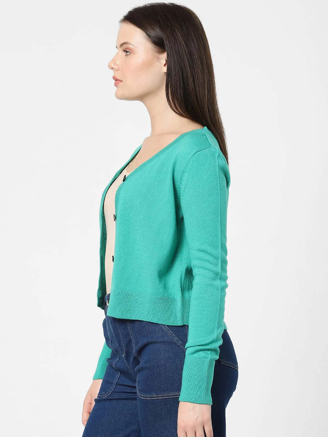 Green Short Cardigan - Image 2