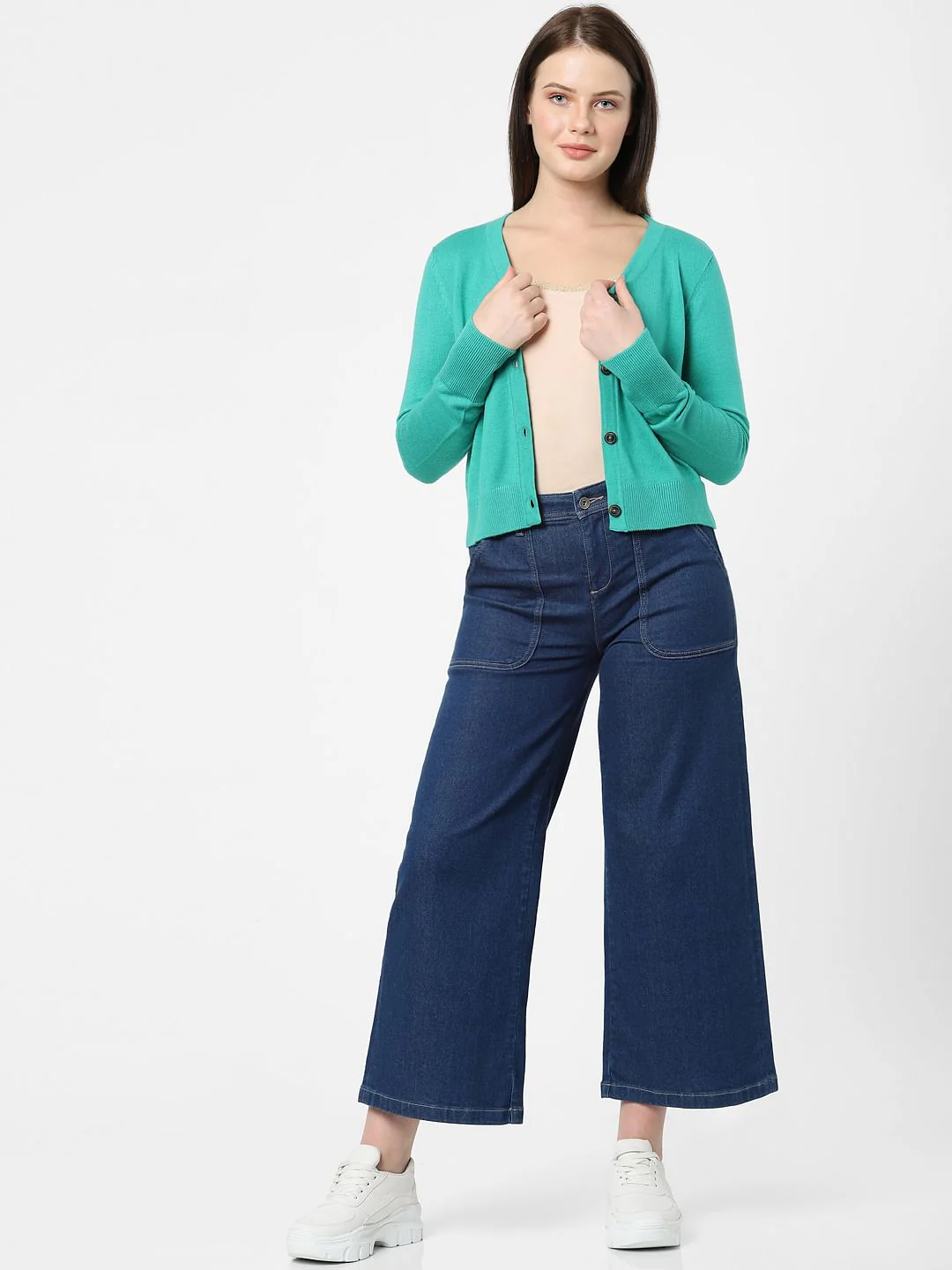 Green Short Cardigan - Image 5