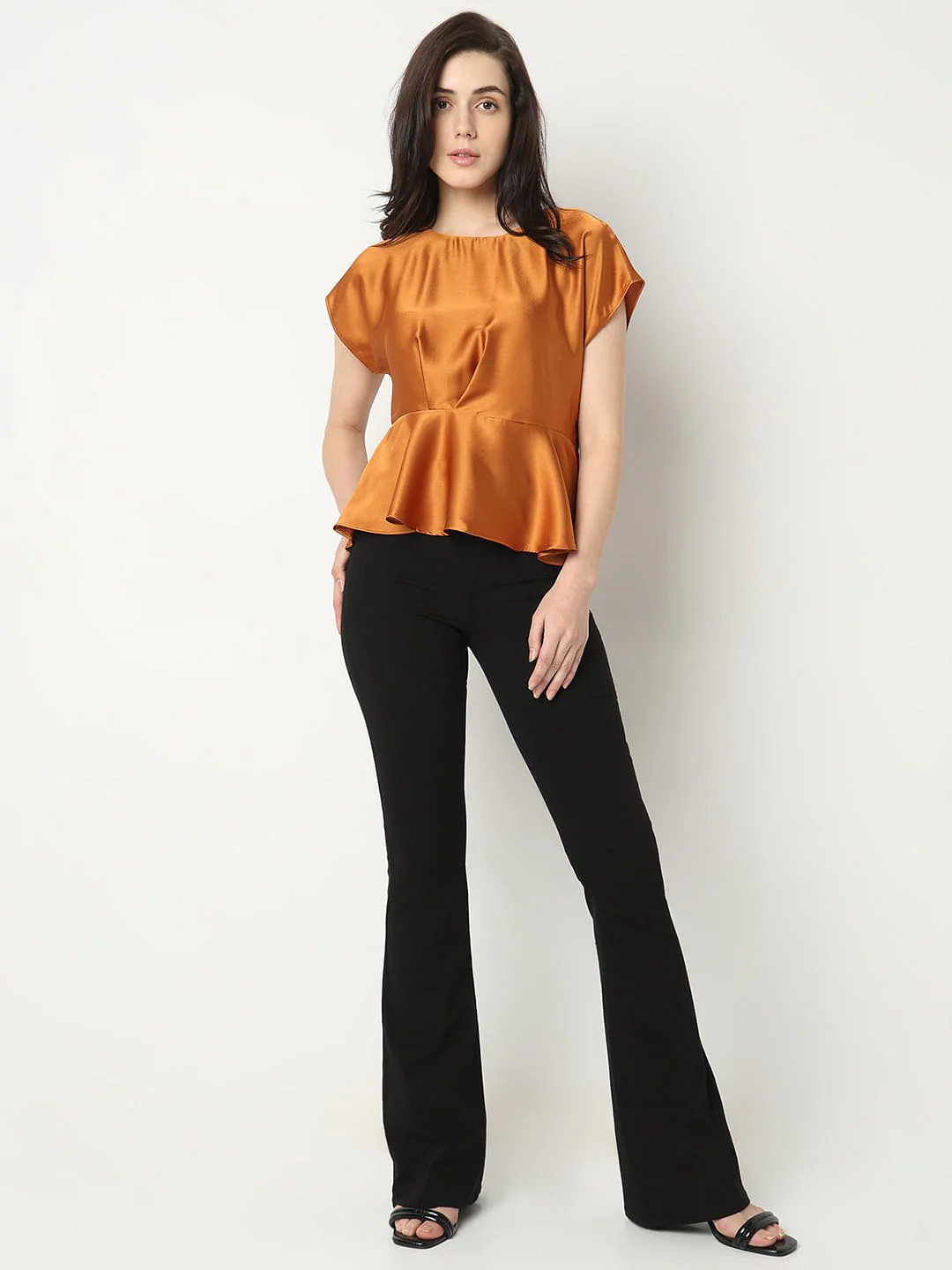 Copper Peplum Top - Image 5