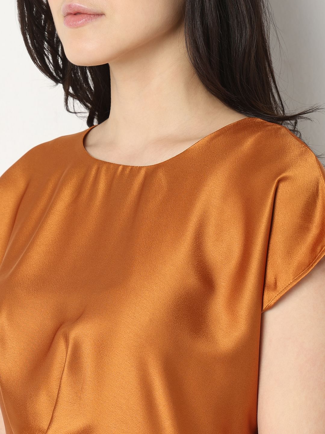 Copper Peplum Top - Image 8