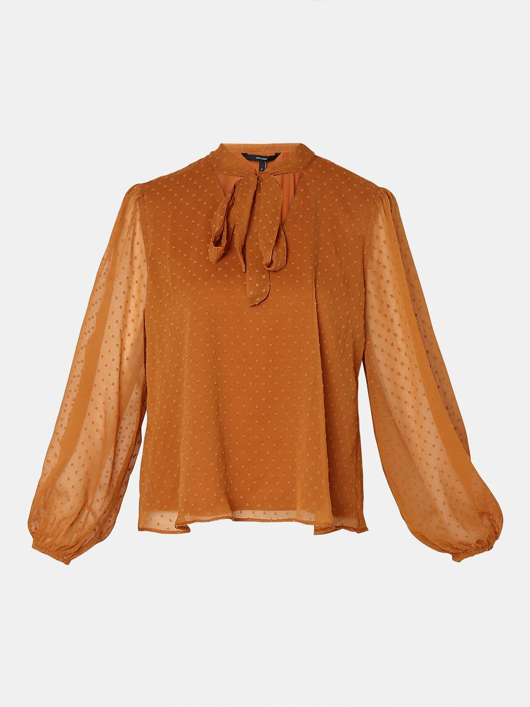Dark Yellow Dobby Top - Image 7