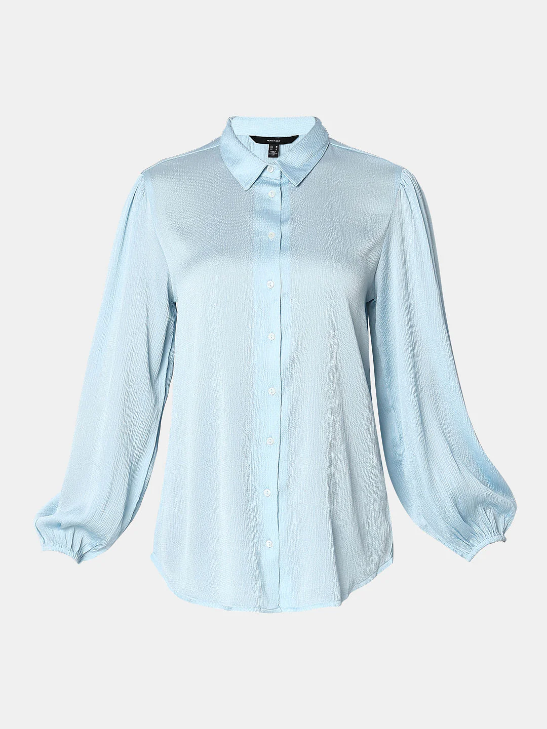 Light Blue Textured Shirt - Image 7