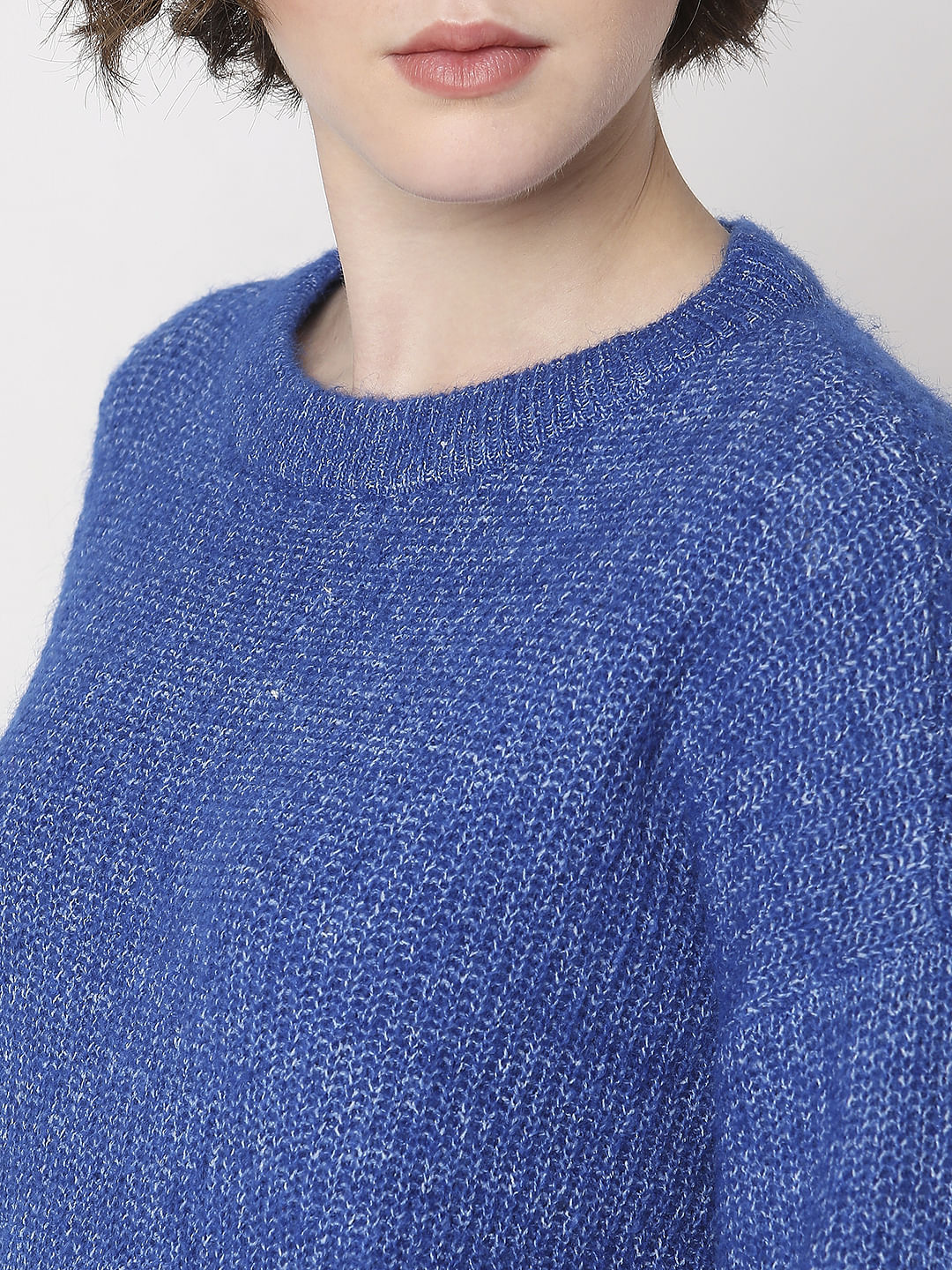 Blue Full Sleeves Pullover - Image 8