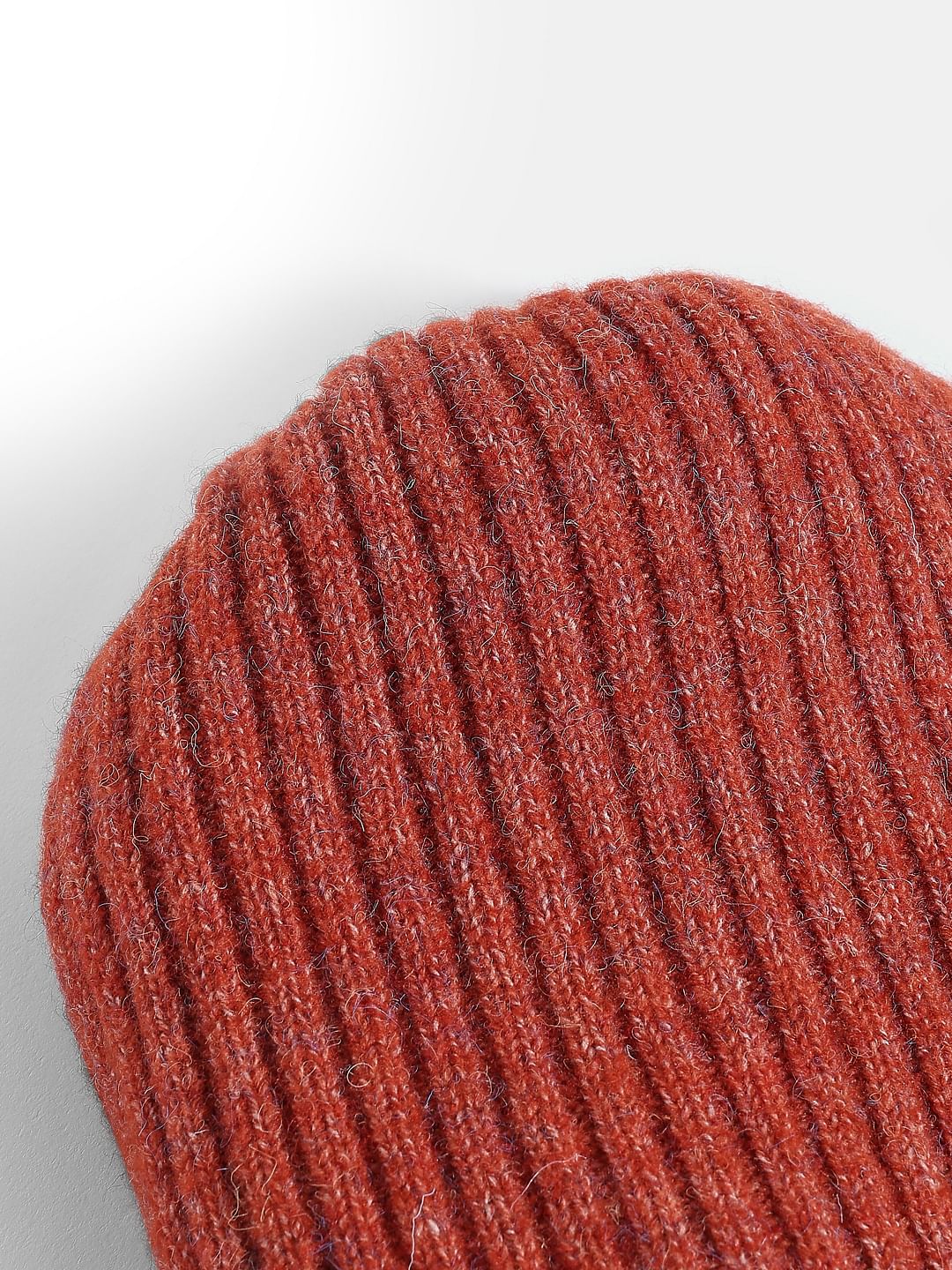 Ochre Pom Pom Beanie - Image 3