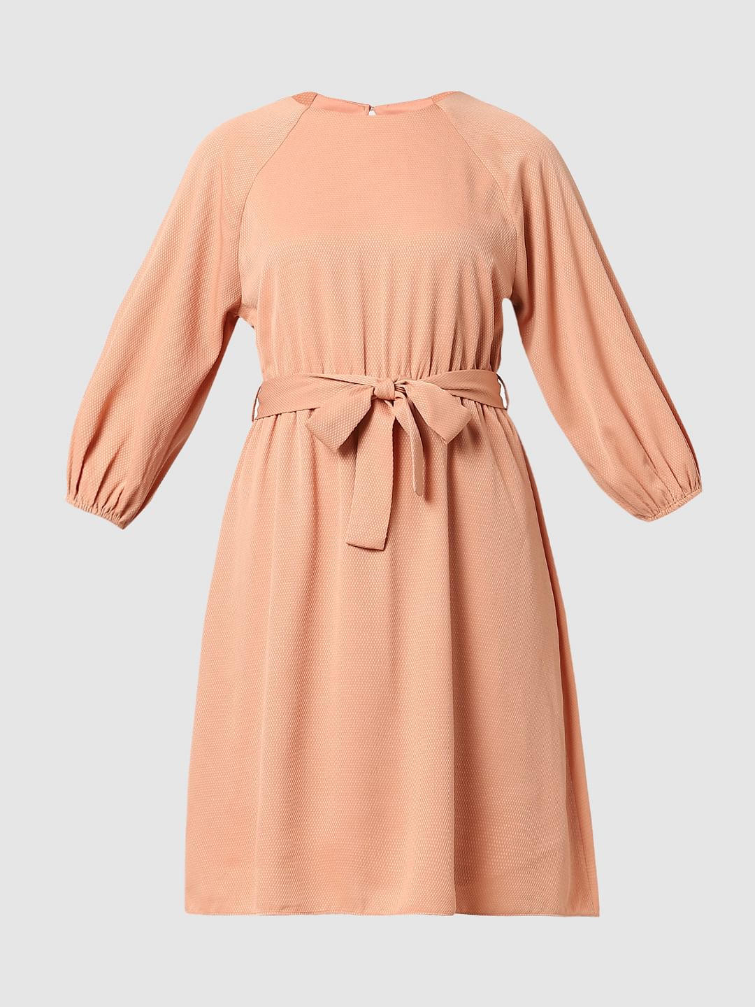 Tan Shift Dress - Image 5