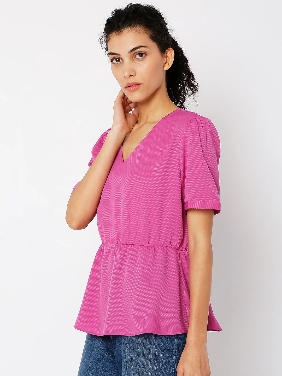 Purple Flared Top - Image 2