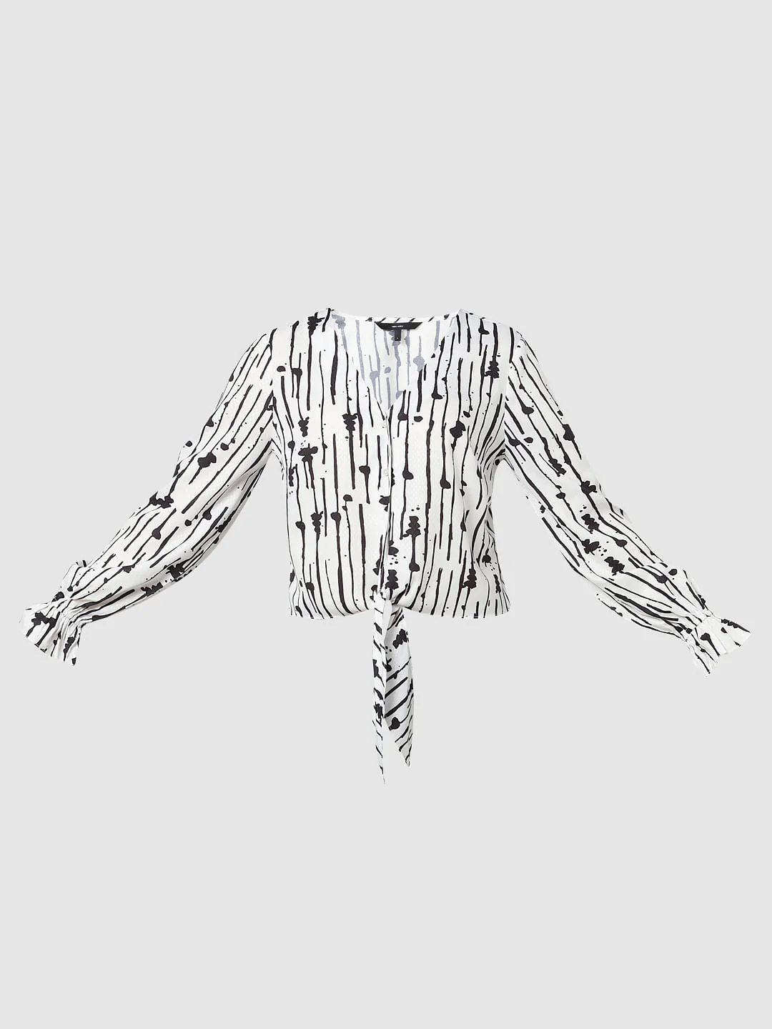 White Printed Top - Image 6