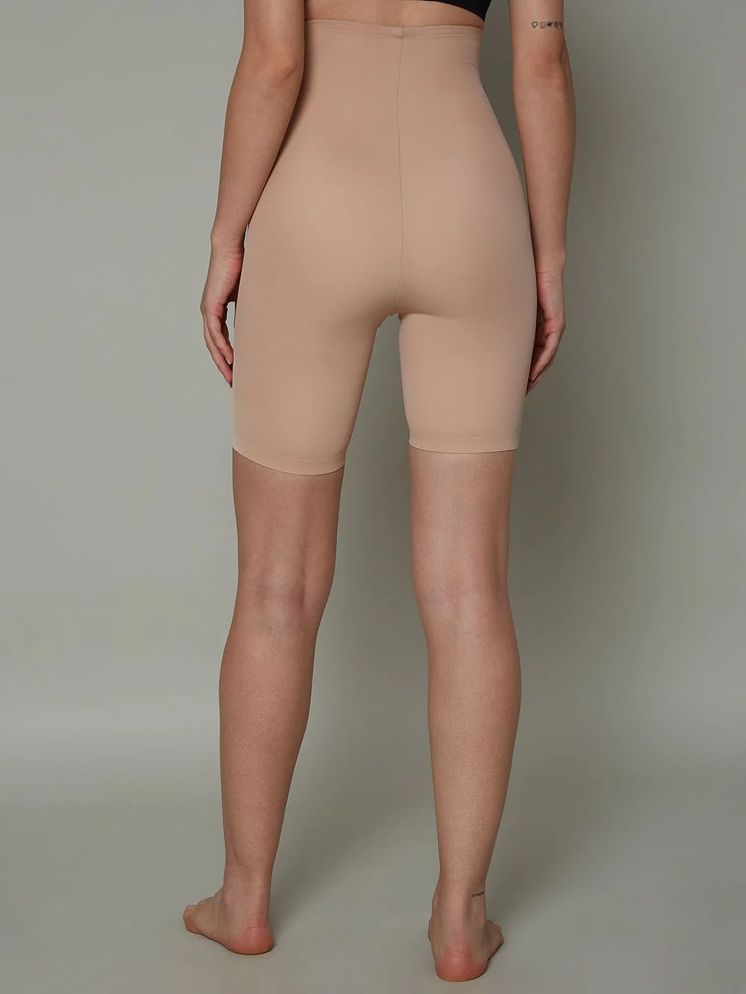 Intimates Beige High Rise Thigh Shaper - Image 4
