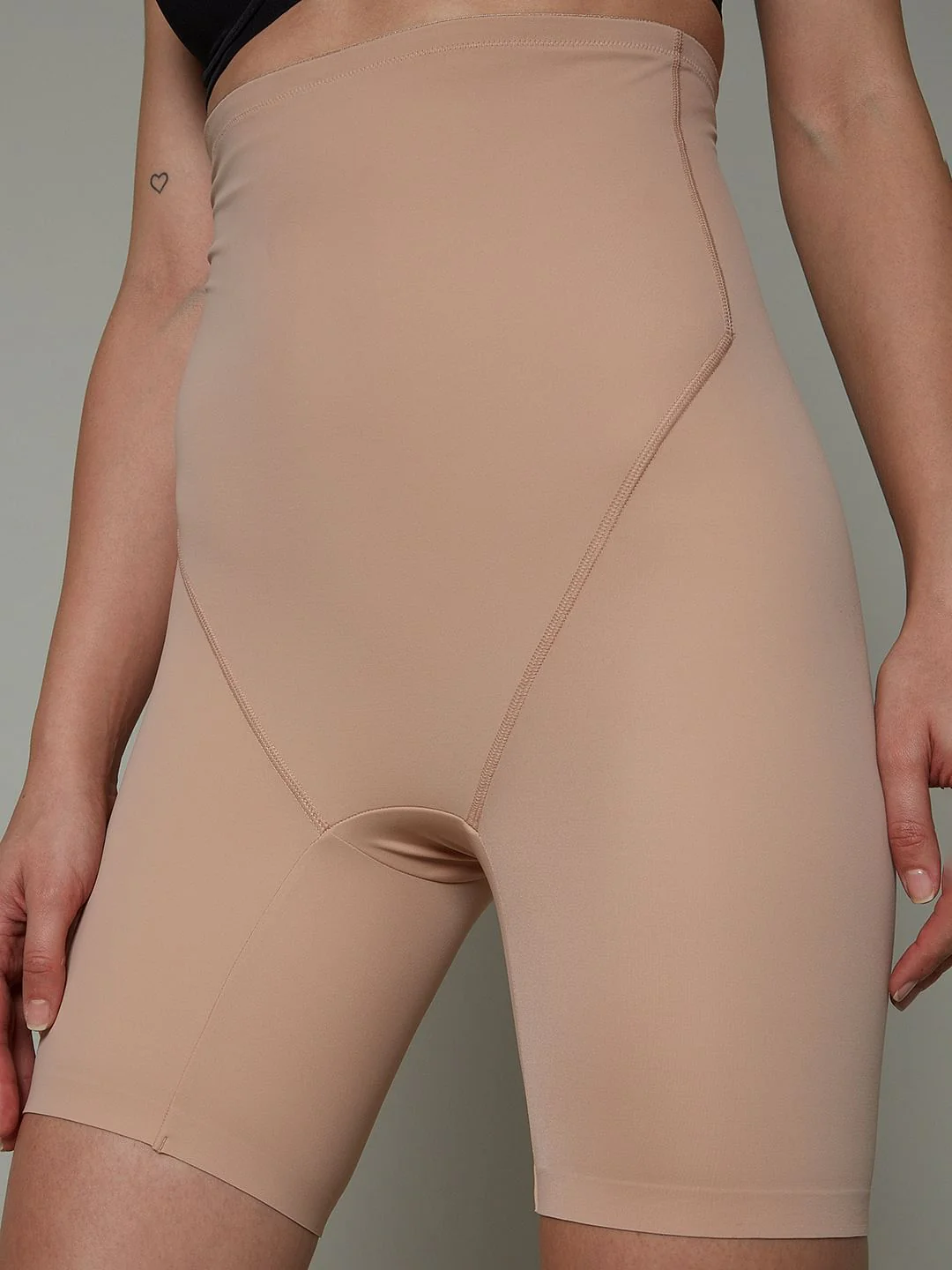 Intimates Beige High Rise Thigh Shaper - Image 6
