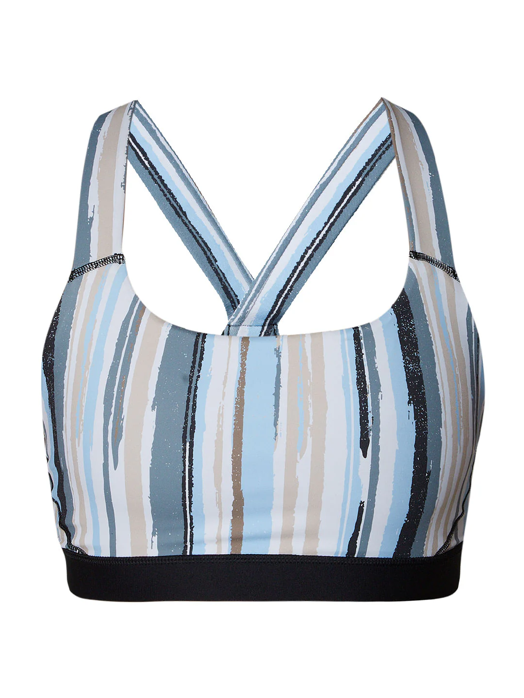 Intimates Blue Printed Sports Bra - Image 7