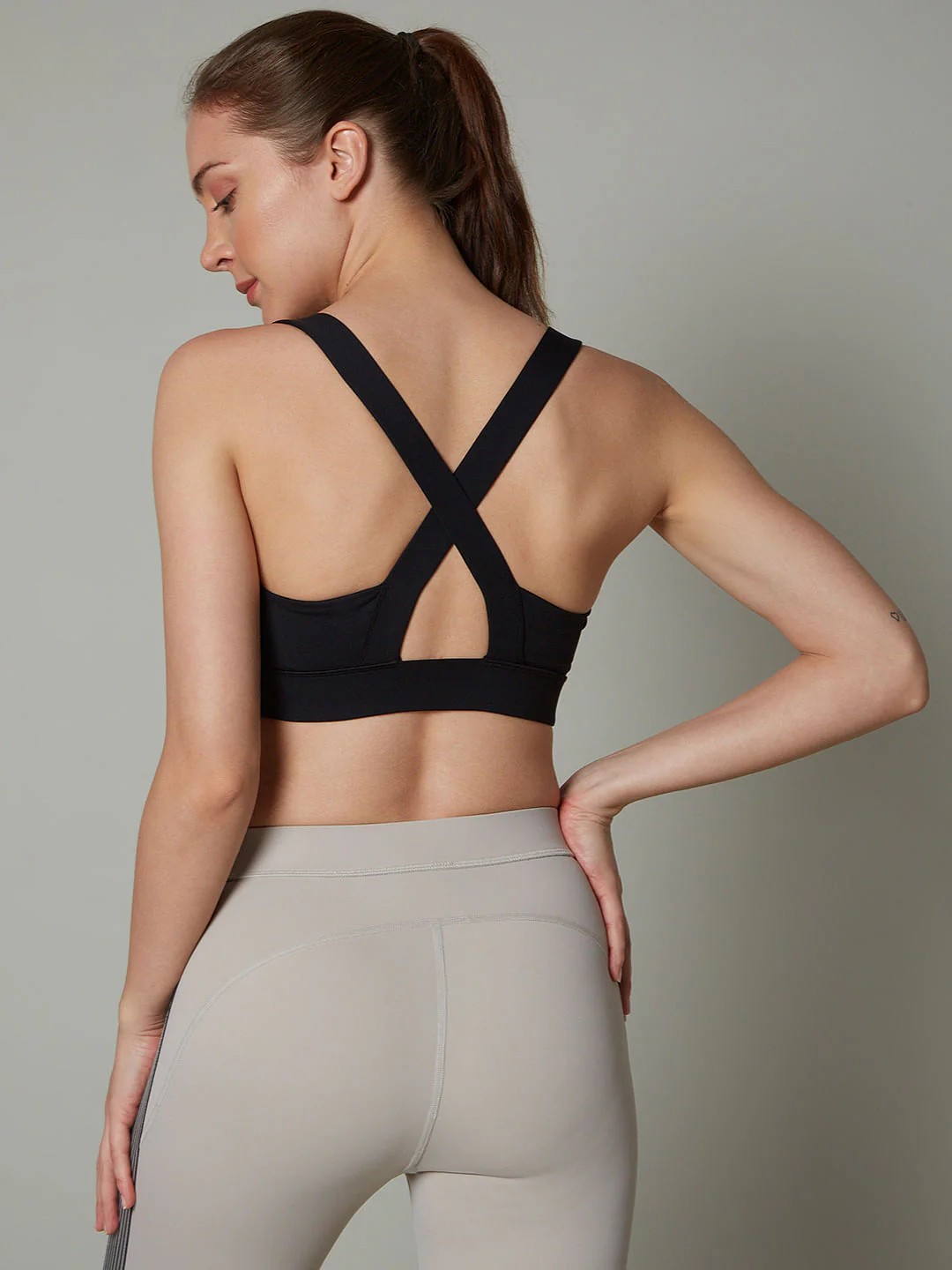 Intimates Black Sports Bra - Image 4