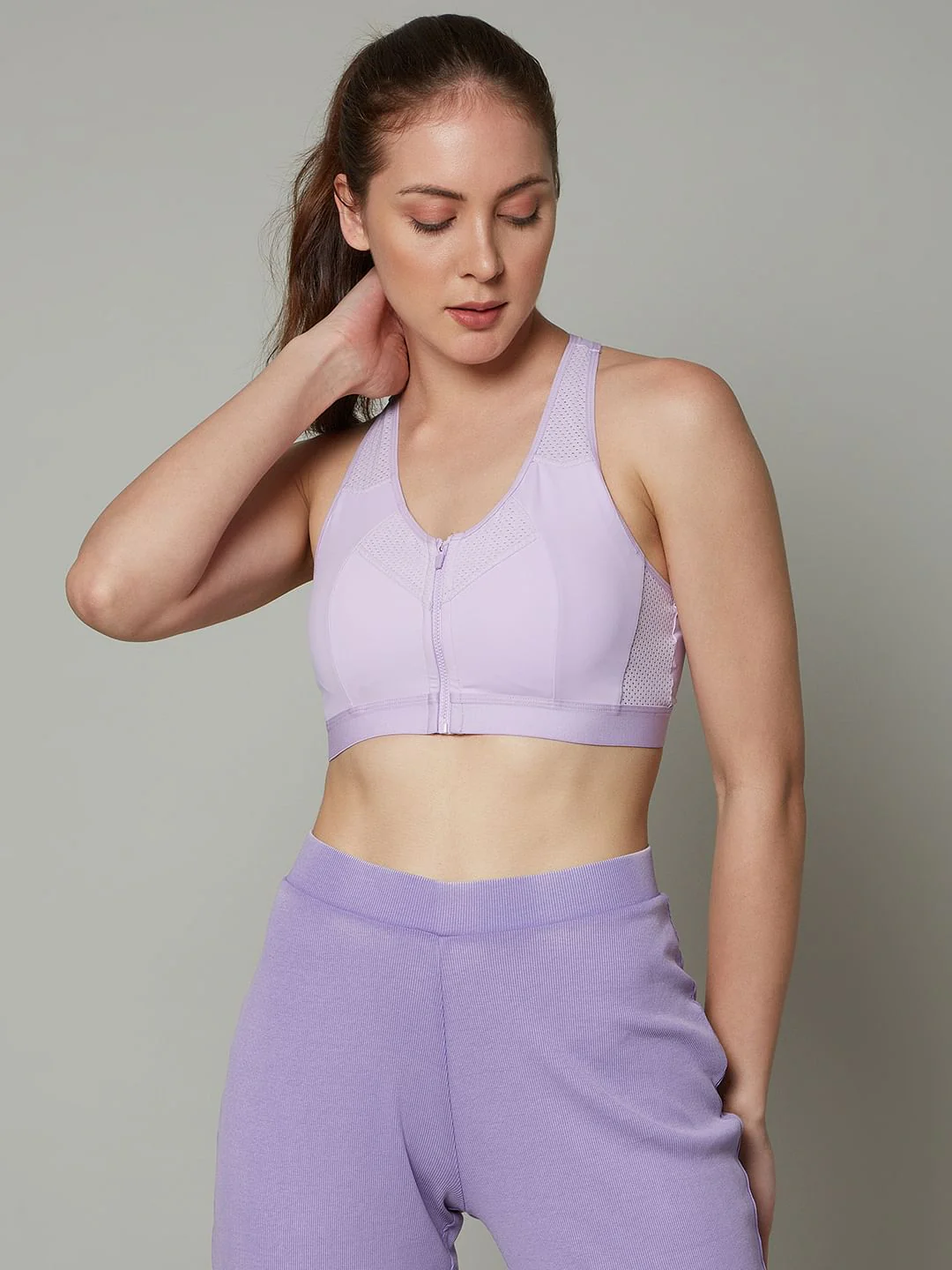 Intimates Lilac Sports Bra - Image 2