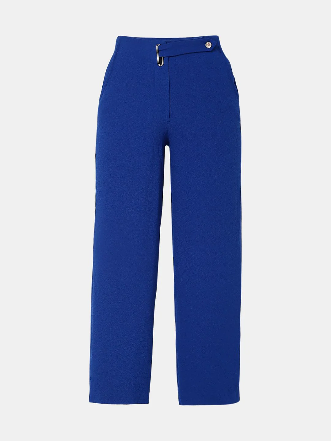 Blue Wide Leg Co-Ord Set Culottes - Image 7